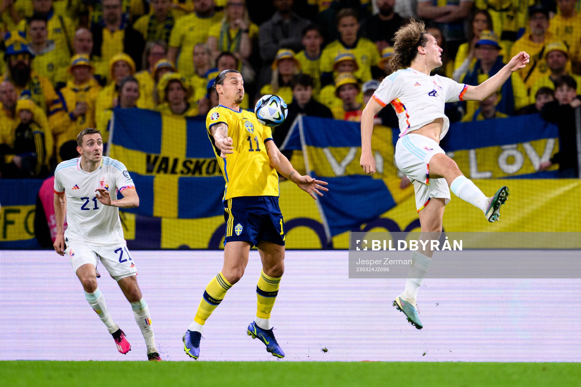 Zlatan Ibrahimovic of Sweden