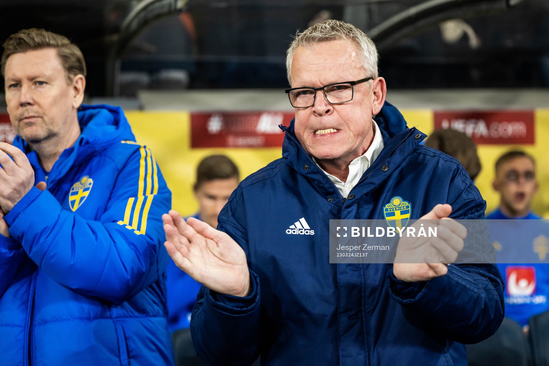 Head coach Janne Andersson of Sweden