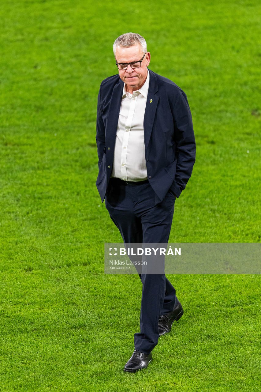 Head coach Janne Andersson of Sweden