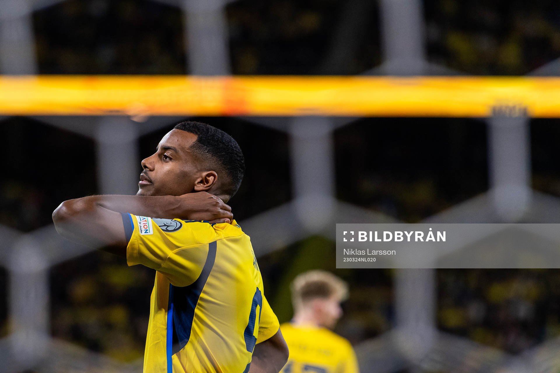 Alexander Isak of Sweden