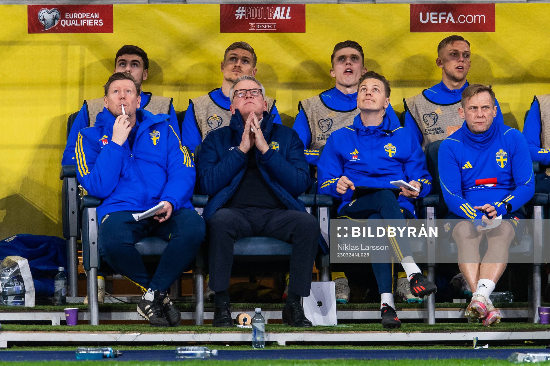 Assistant coach Peter Wettergren and Head coach Janne