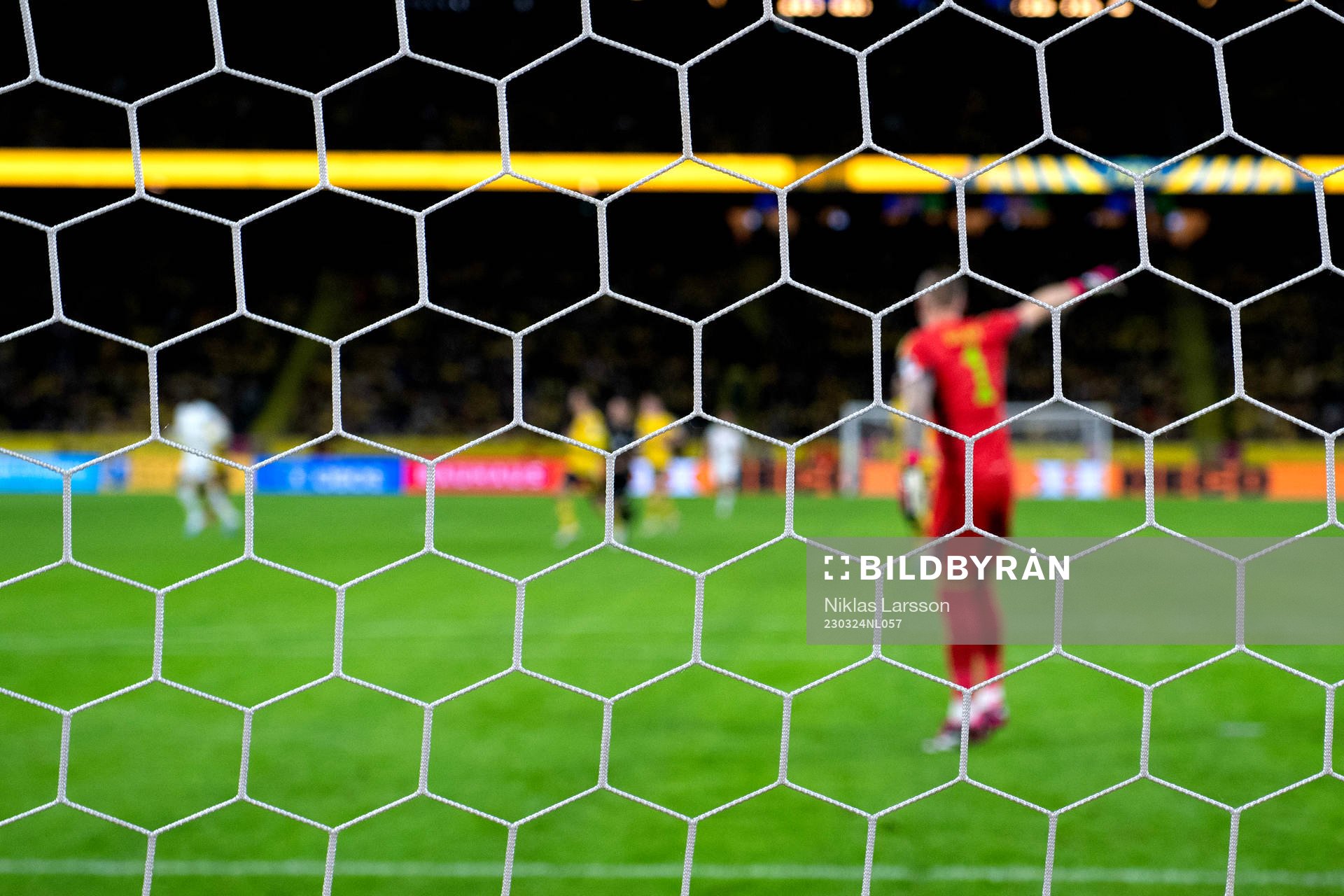 A goal net