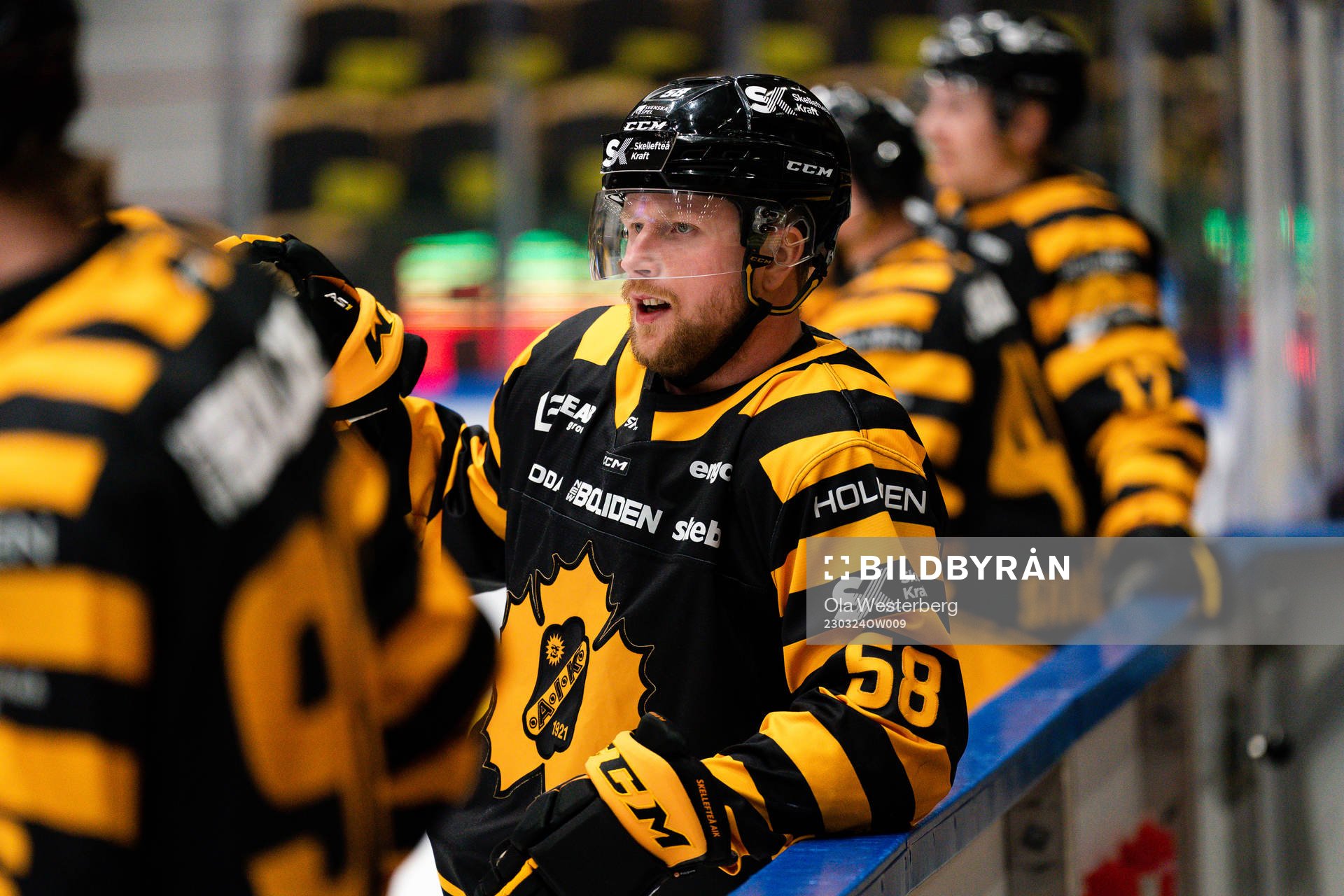 Skellefteå AIKs Oskar Nilsson