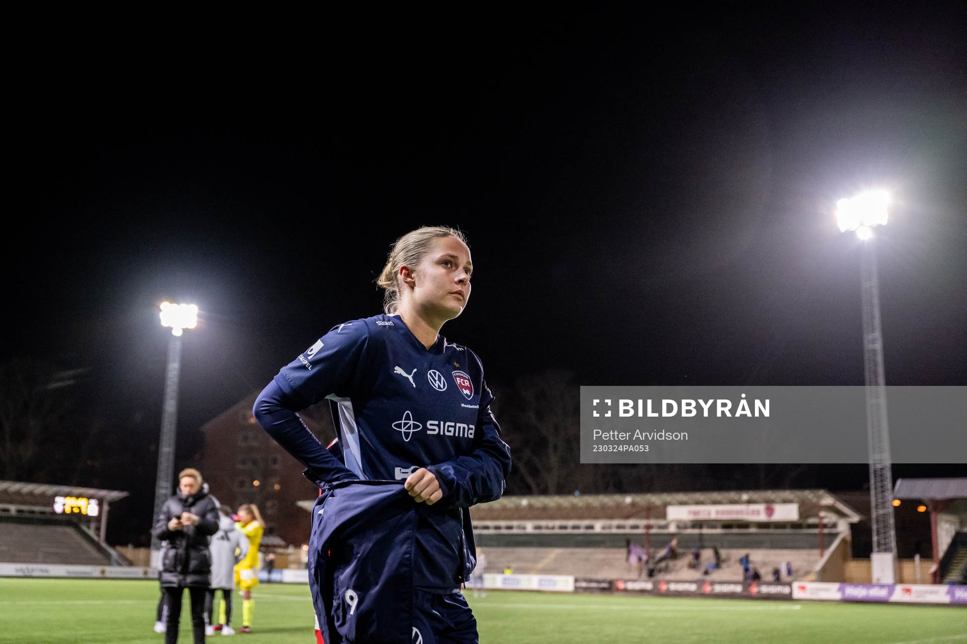 FC Rosengårds Ria Noora Minerva Öling deppar