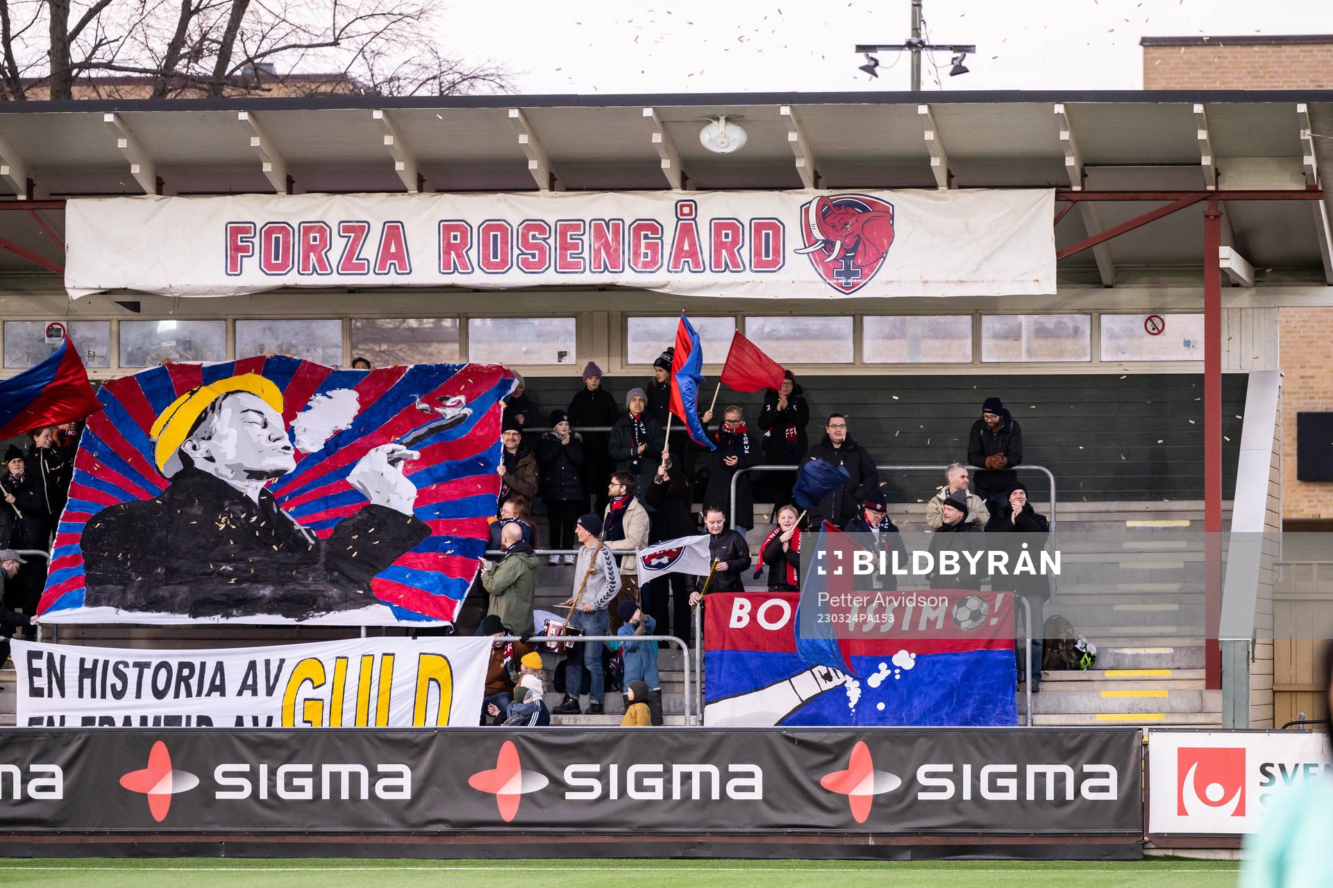 FC Rosengårds supportrar
