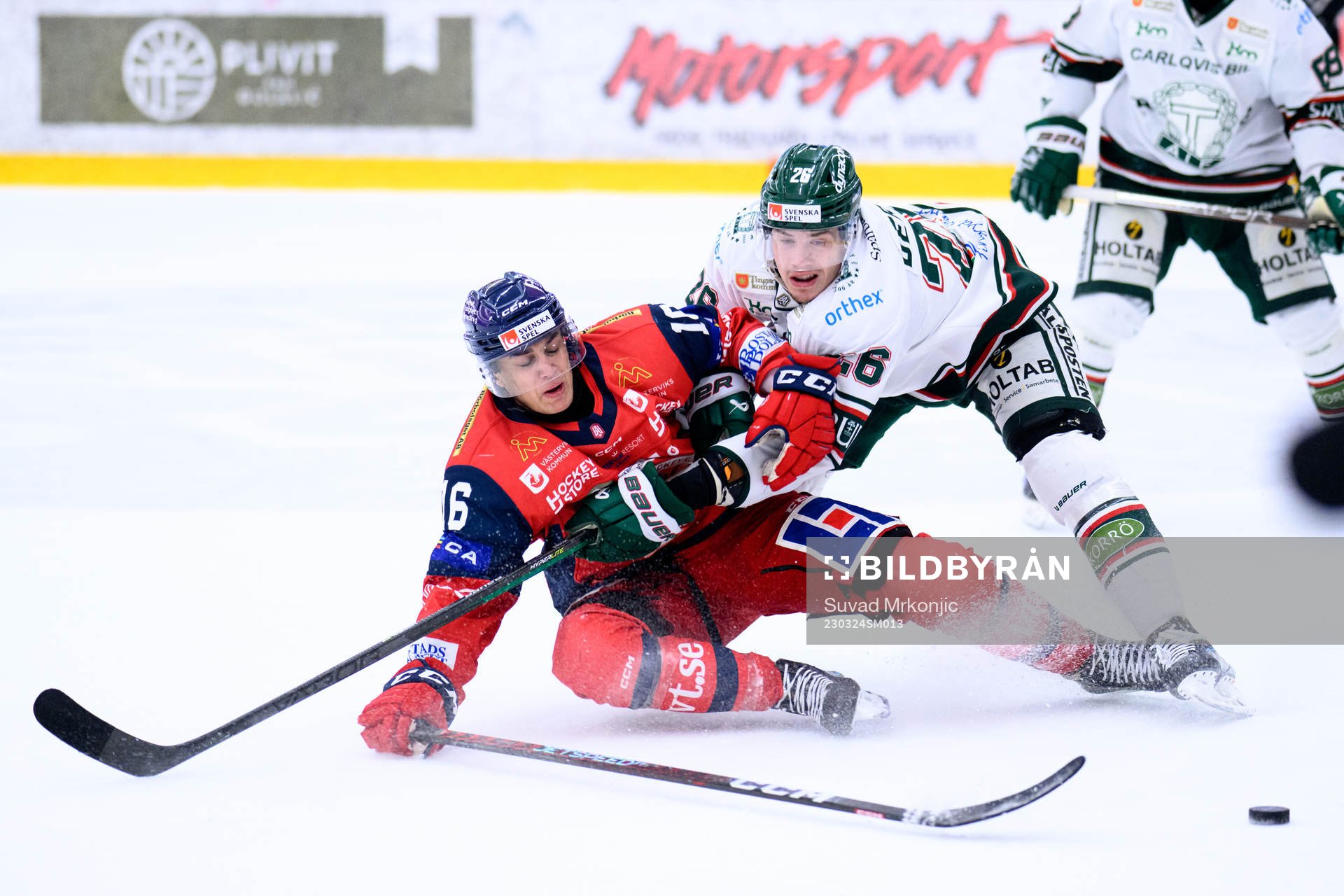 Västerviks Hugo Gabrielson och Tingsryds Joseph Berger