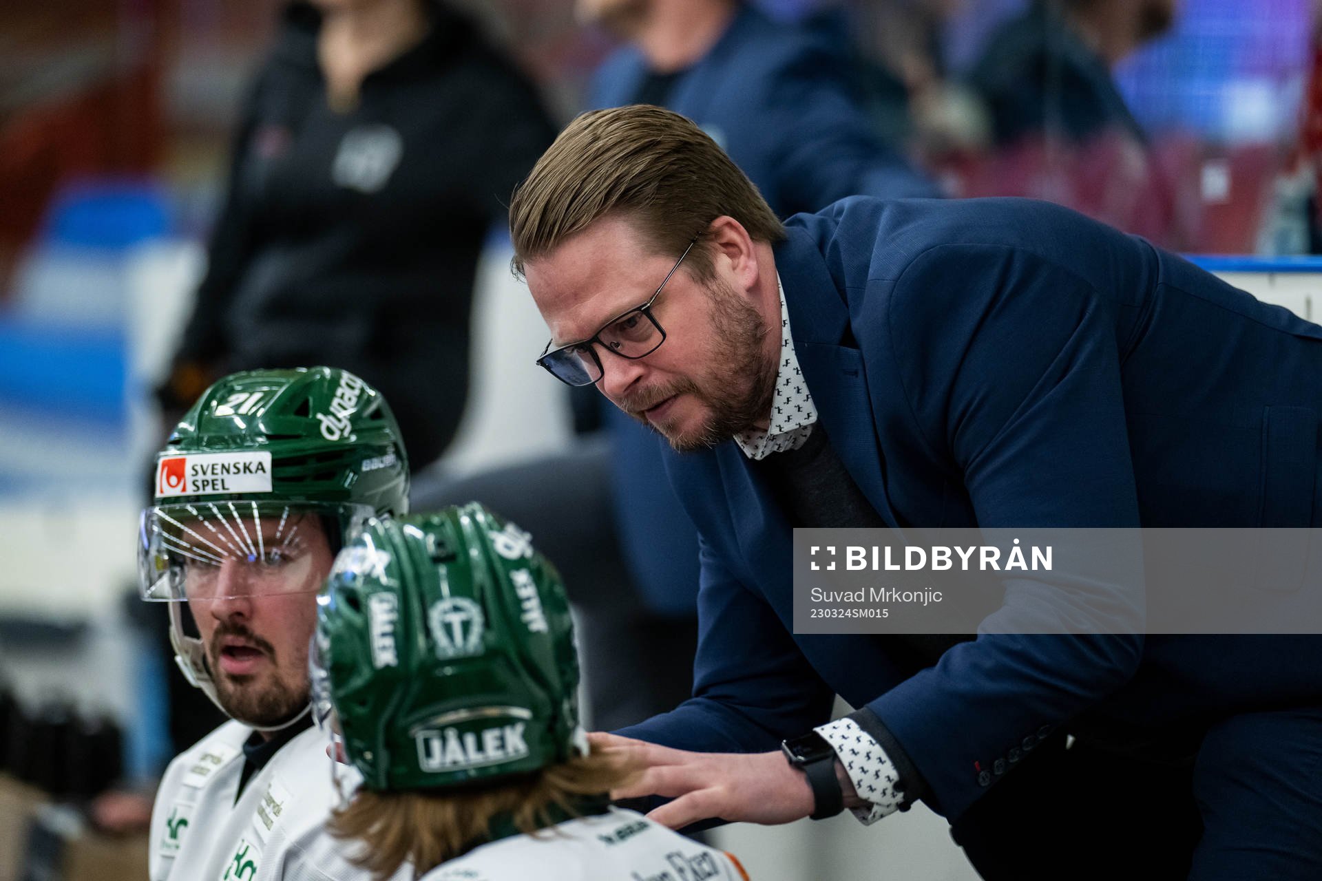Tingsryds tränare Fredrik Glader
