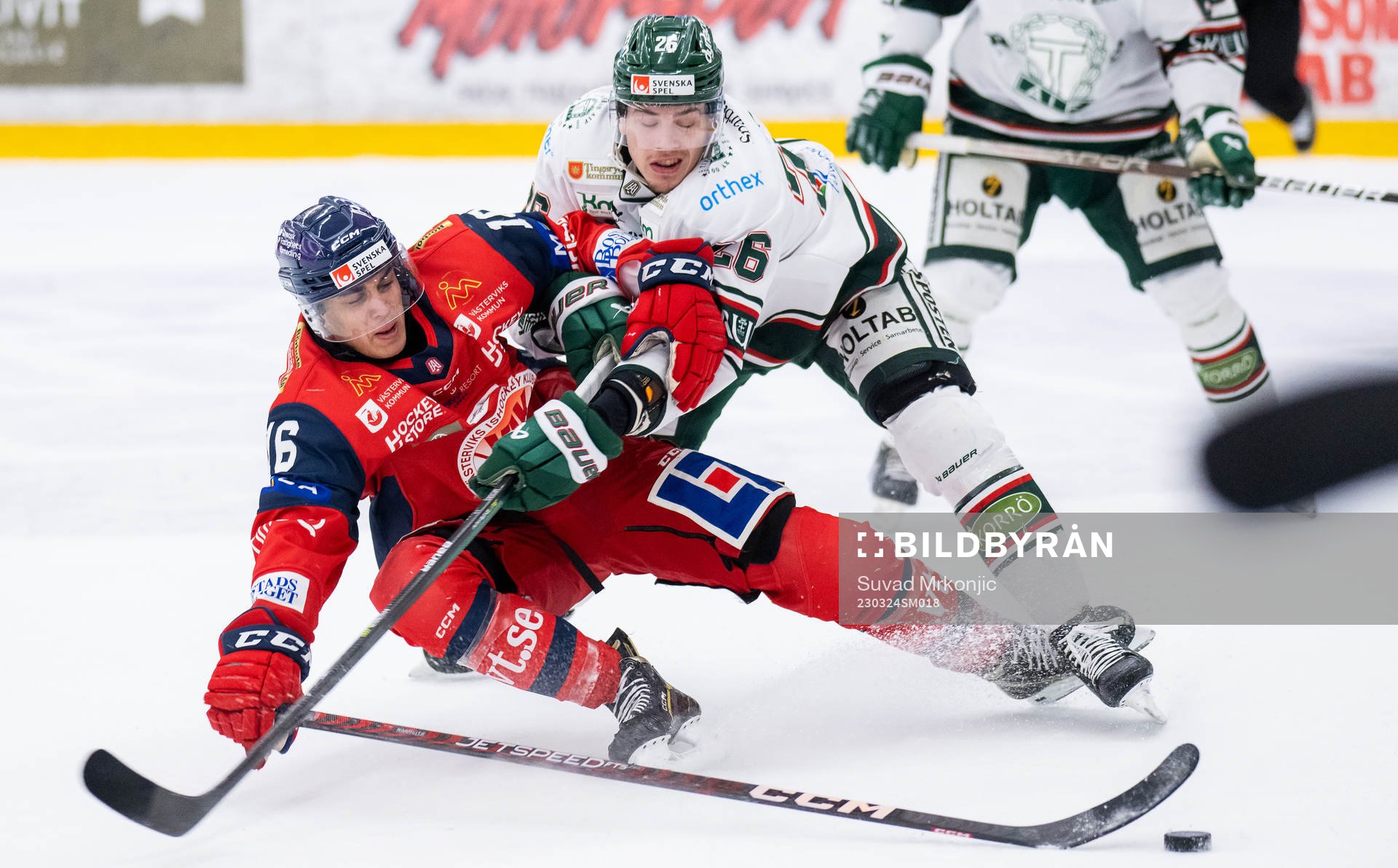 Västerviks Hugo Gabrielson och Tingsryds Joseph Berger