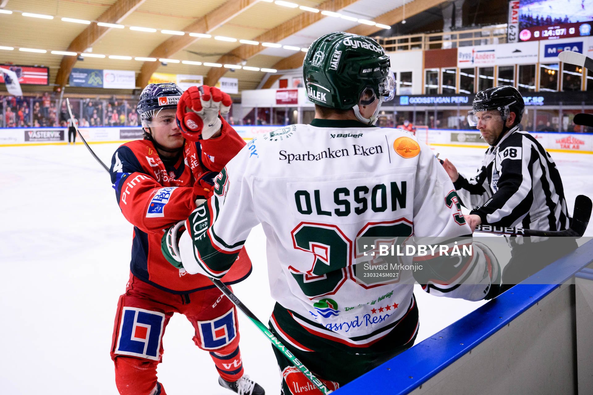 Västerviks Hugo Jonasson och Tingsryds Felix Olsson