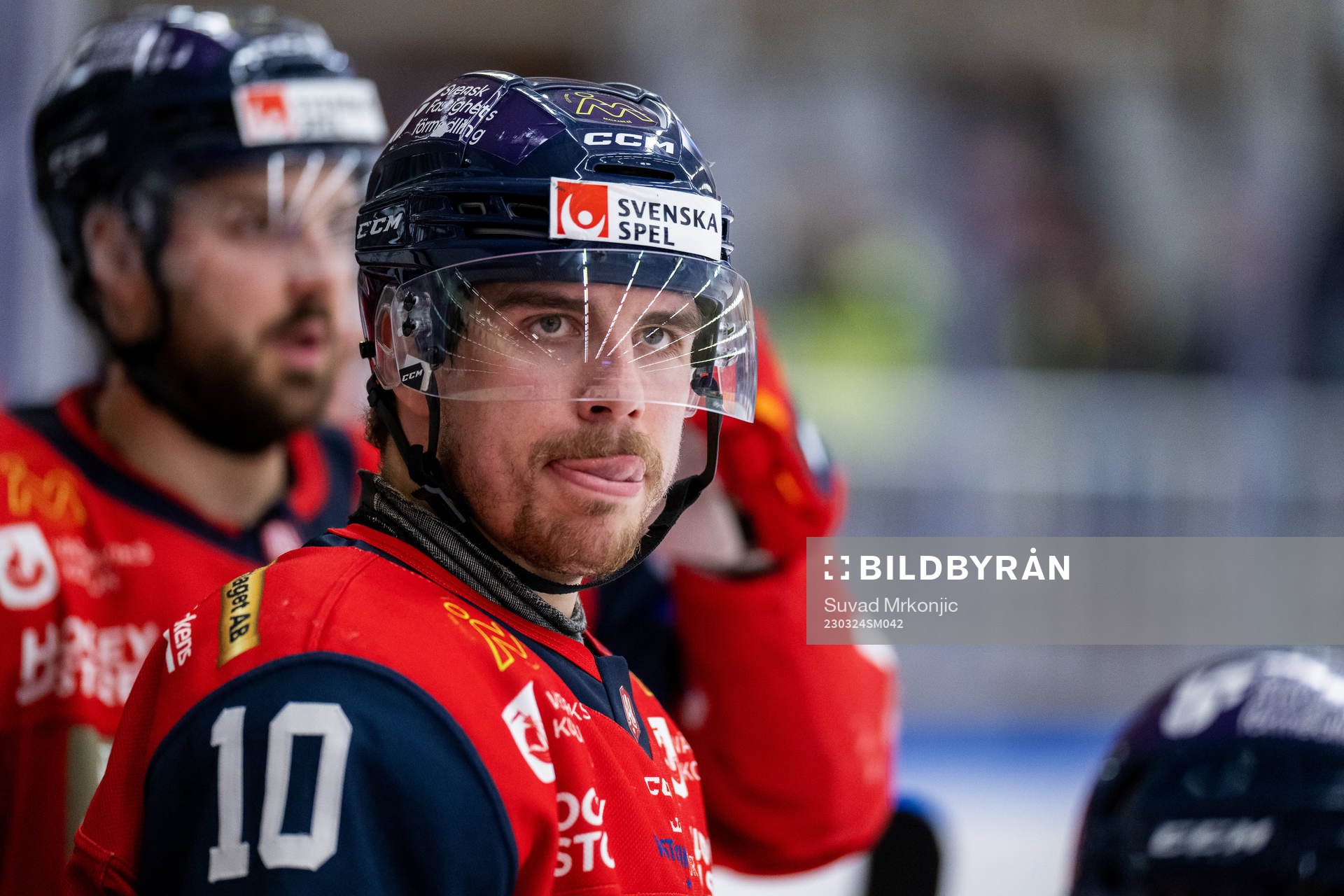 Västerviks Mathias Wigley deppar