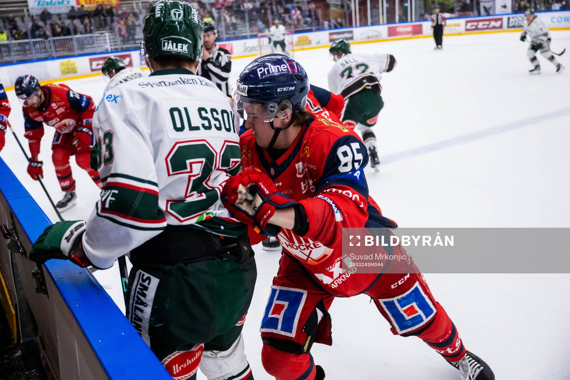 Tingsryds Felix Olsson och Västerviks Carl-Henrik