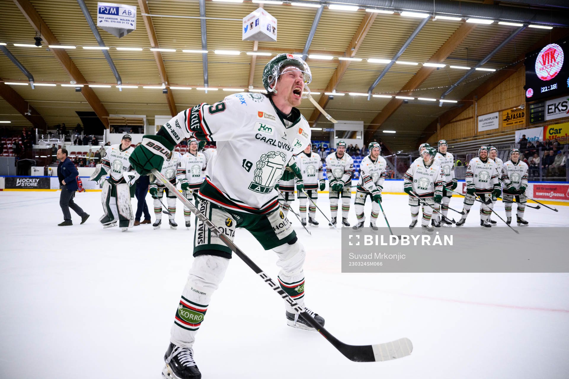 Tingsryds Simon Norberg jublar