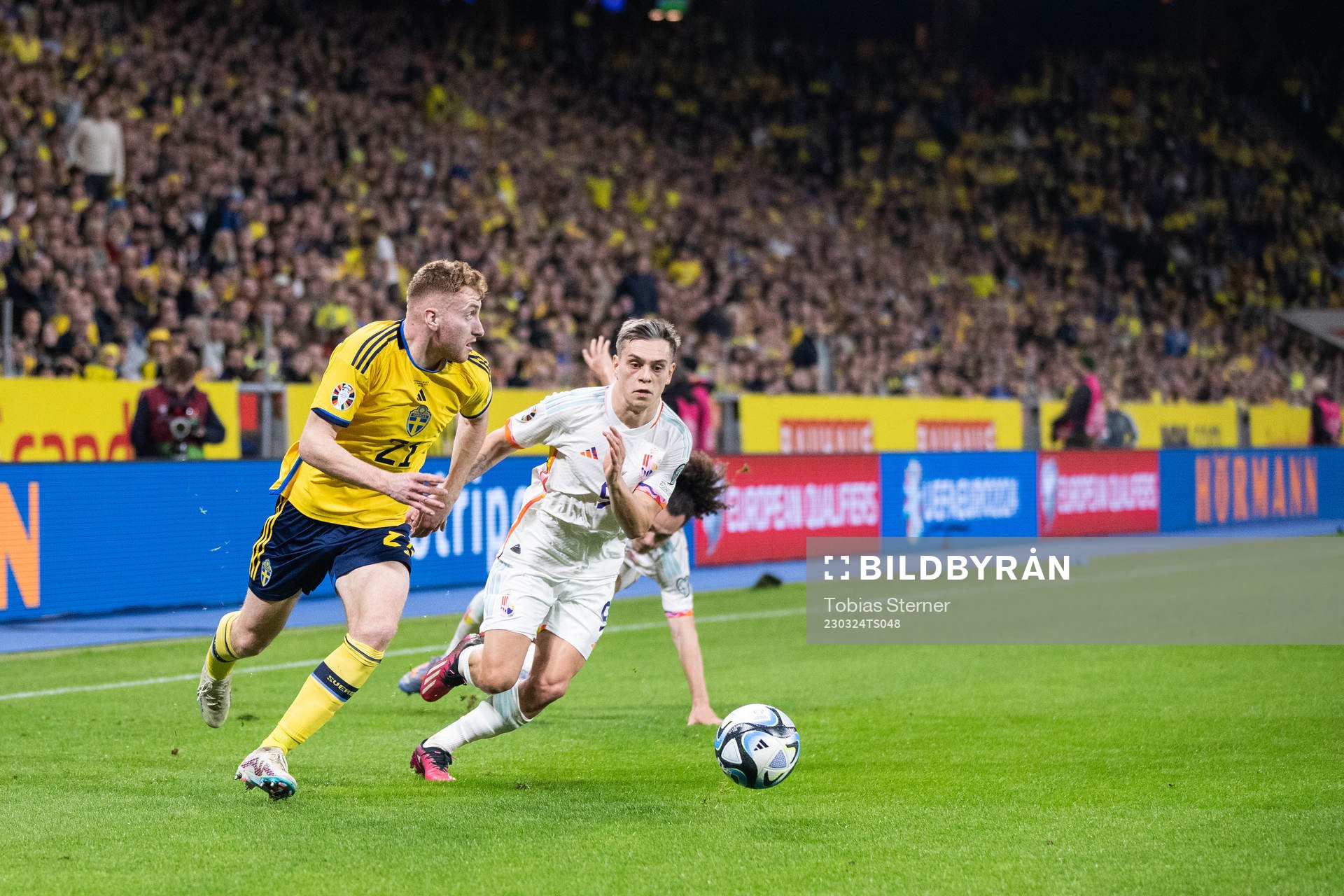 Dejan Kulusevski of Sweden