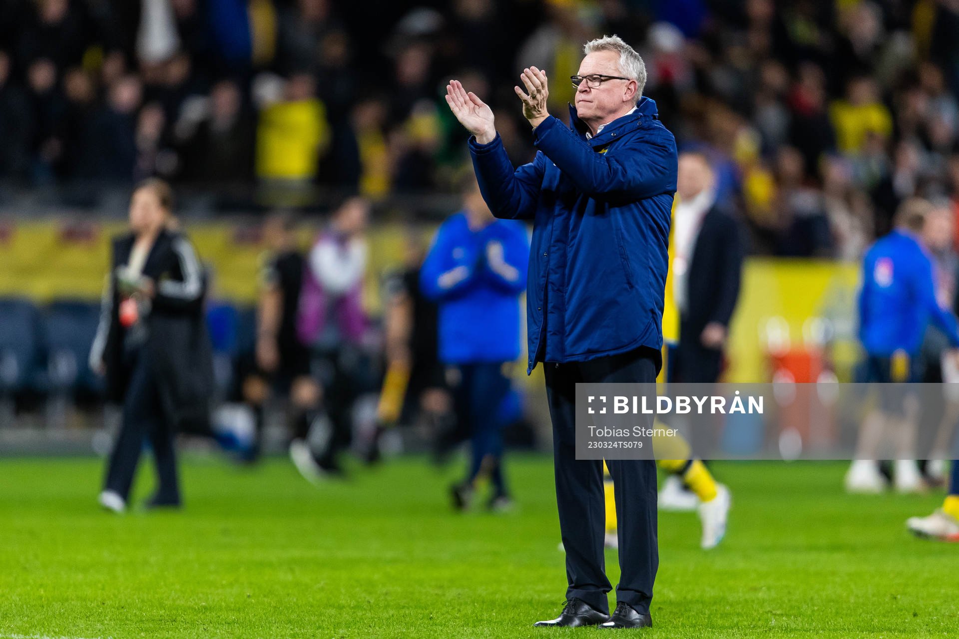 Head coach Janne Andersson of Sweden