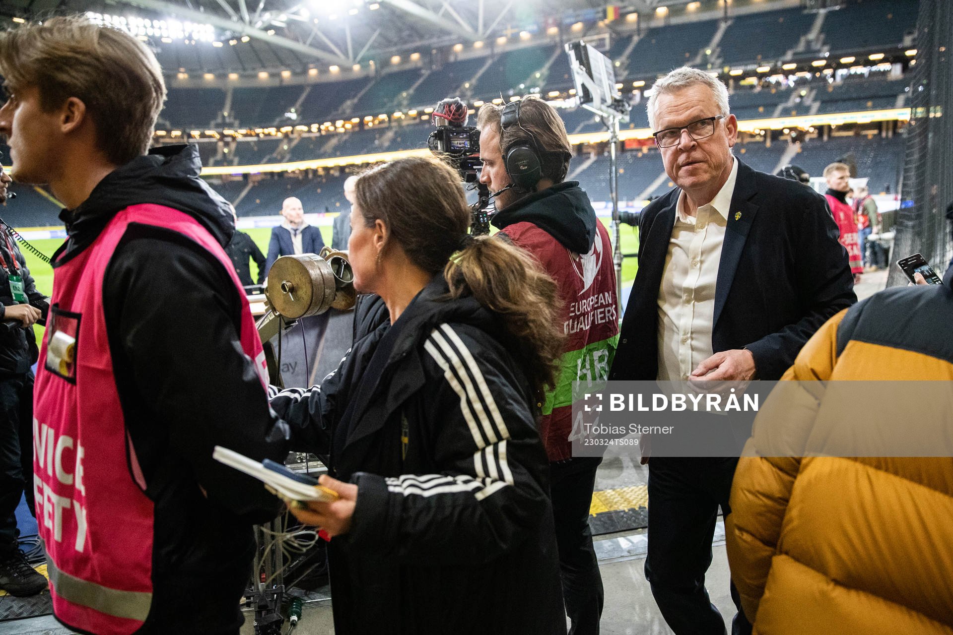 Head coach Janne Andersson of Sweden