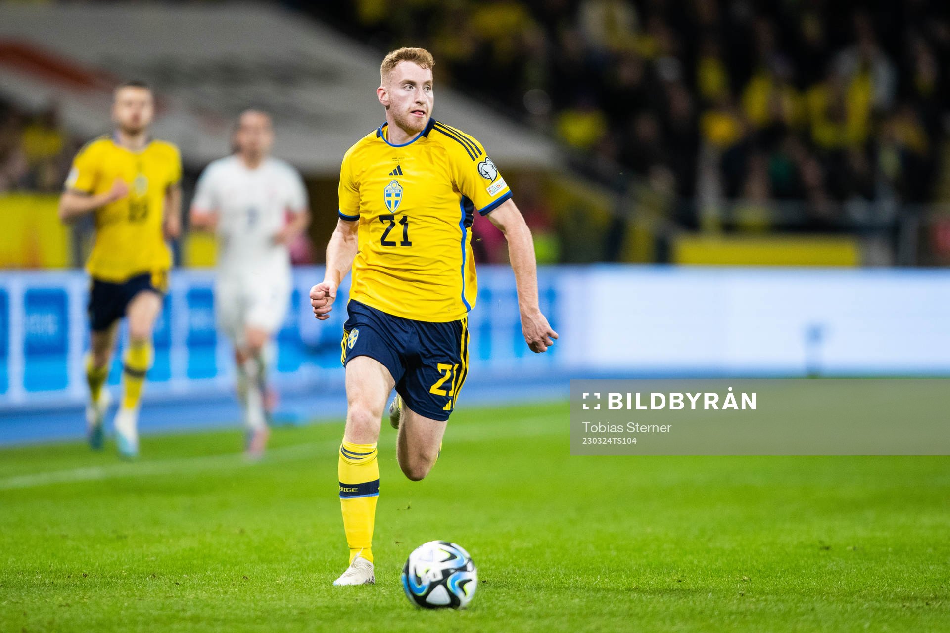 Dejan Kulusevski of Sweden