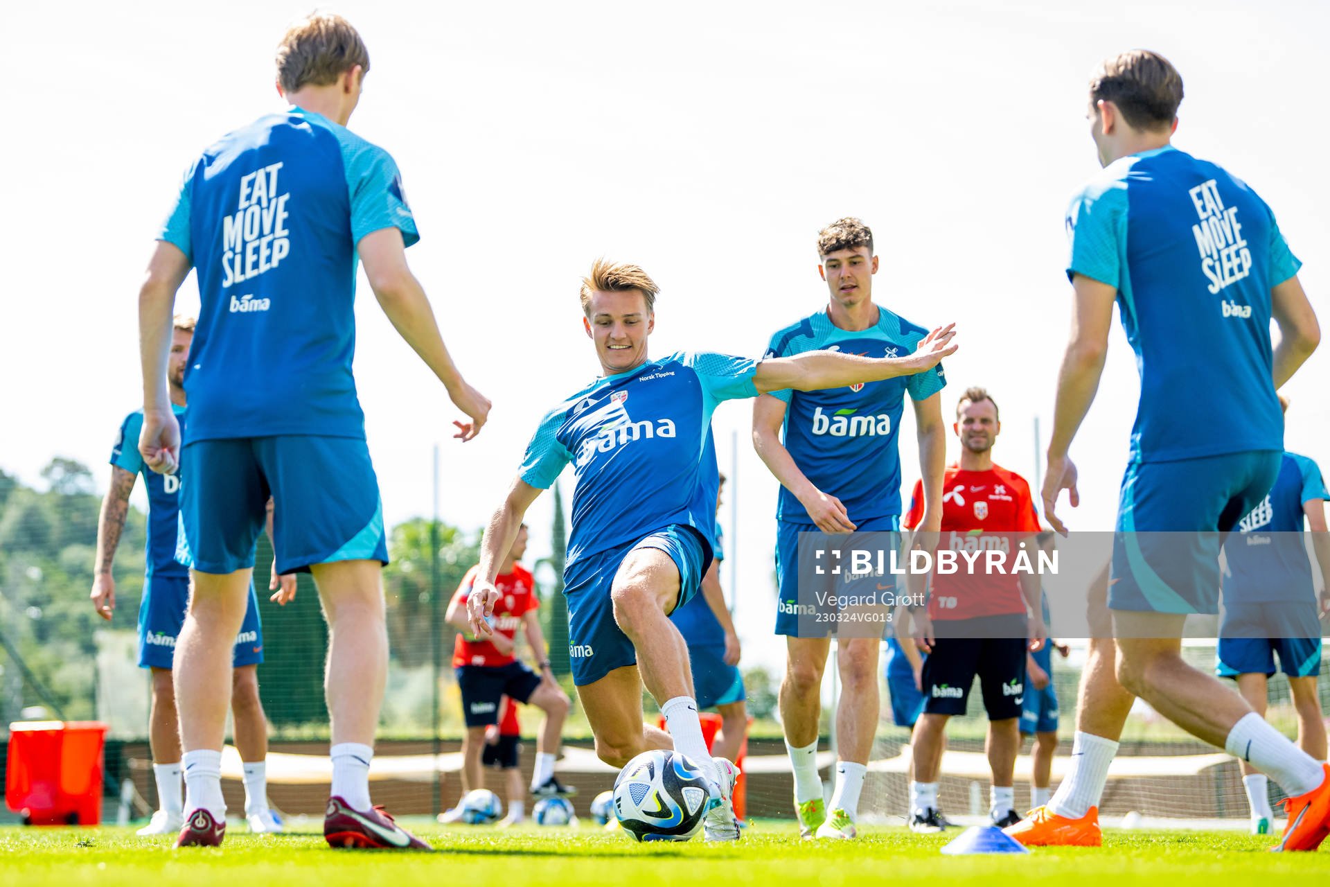 Martin Ødegaard of the Norwegian national football team