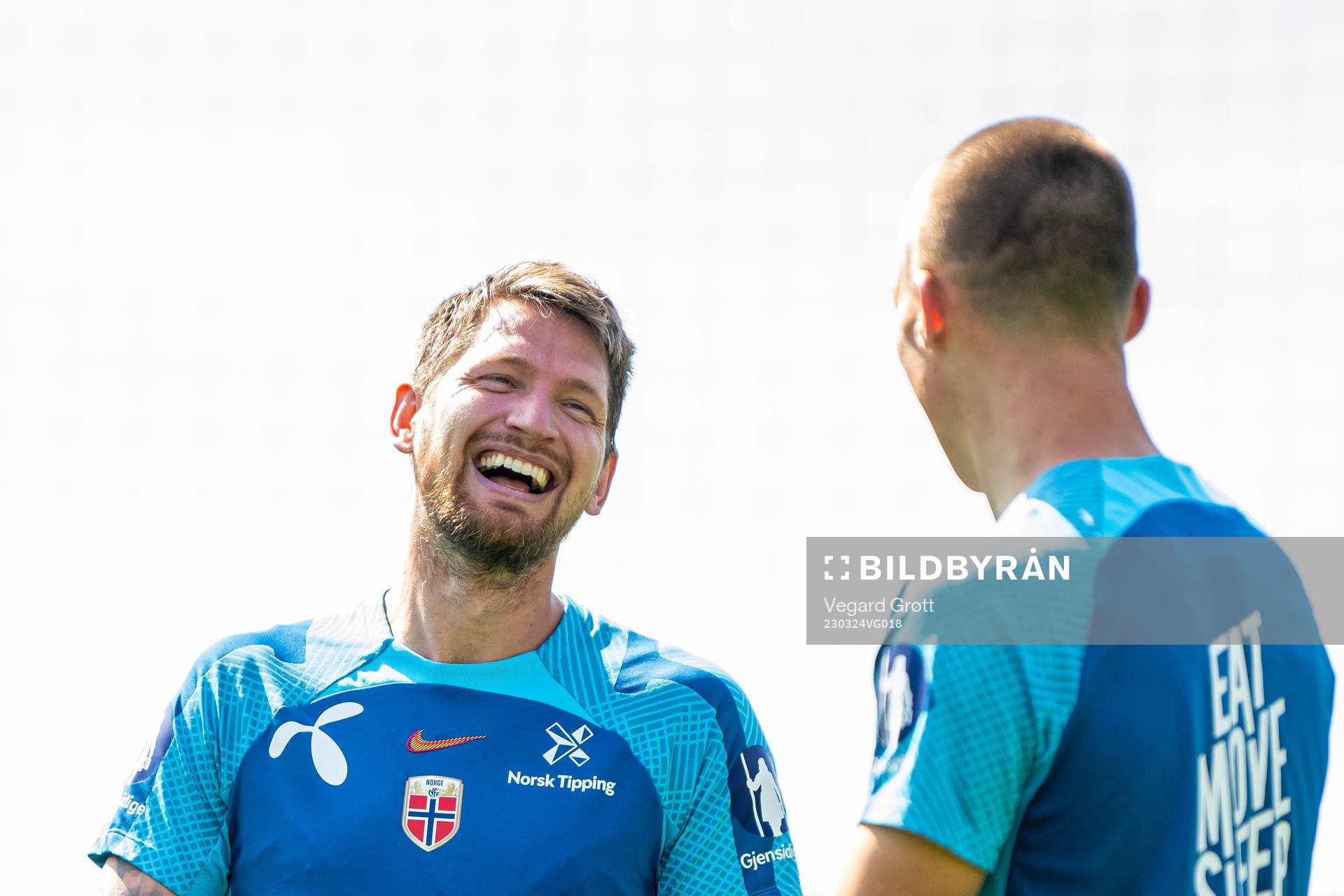 Stefan Strandberg of the Norwegian national football team