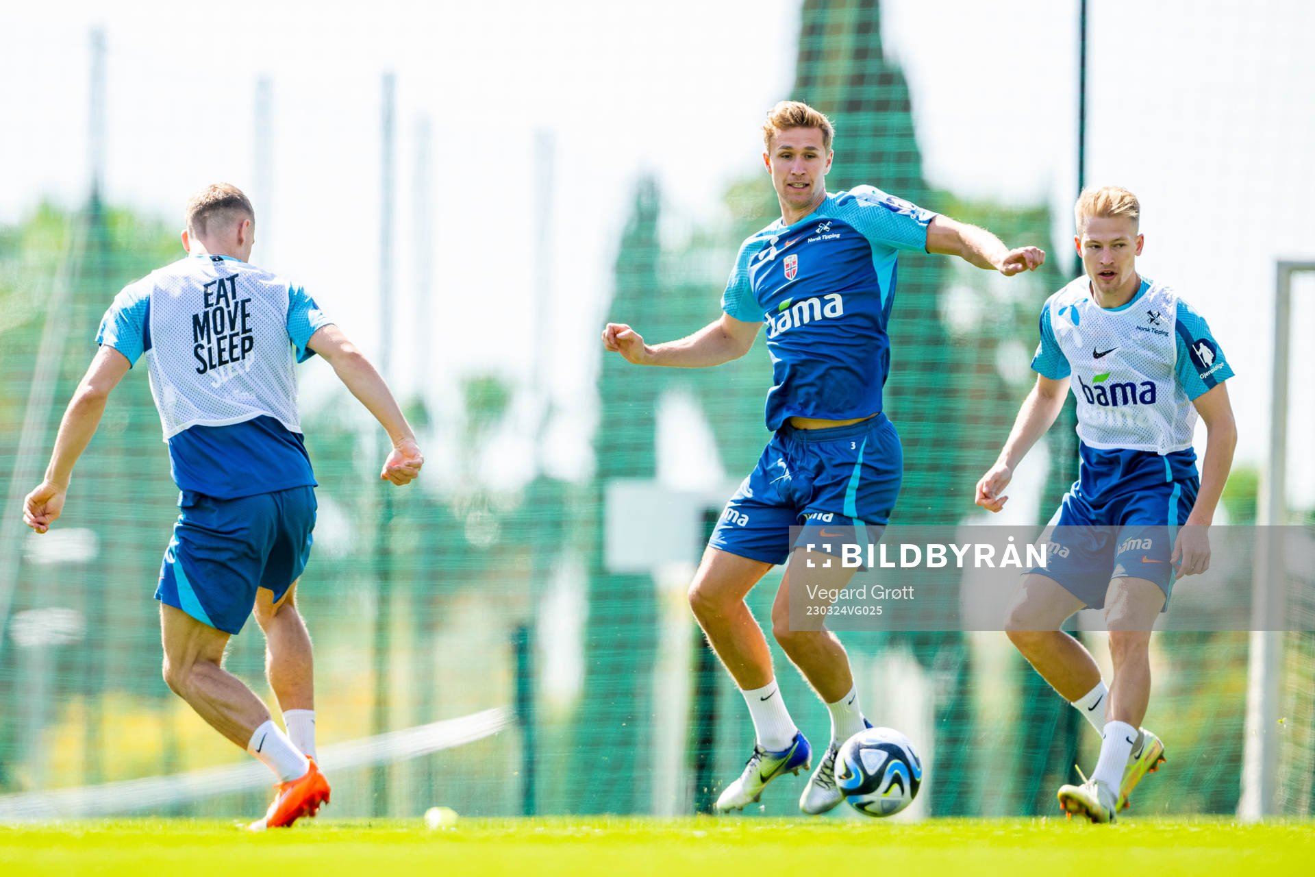 Ola Solbakken and Andreas Hanche-Olsen of the Norwegian