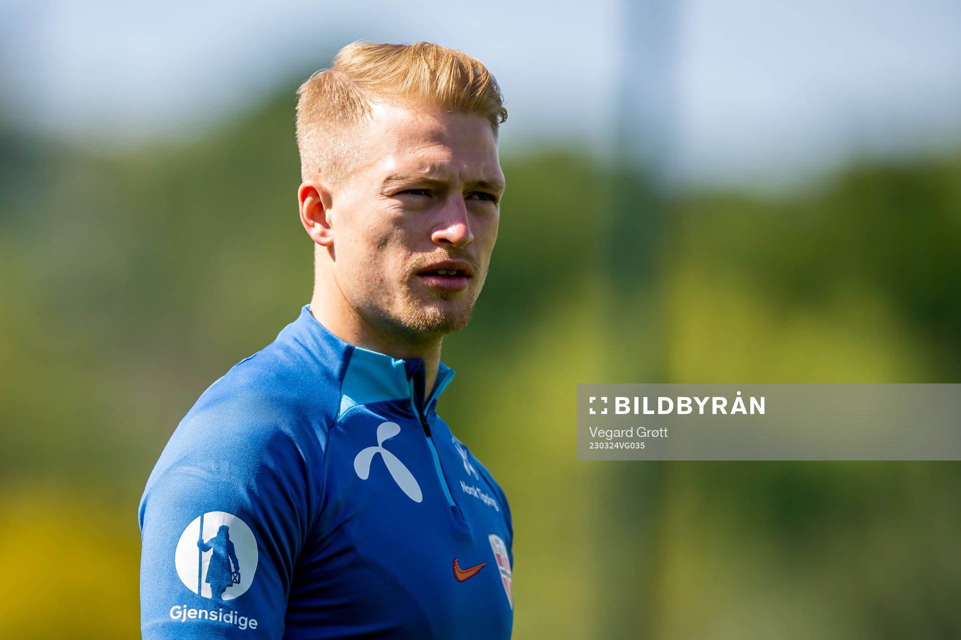 Andreas Hanche-Olsen of the Norwegian national football team