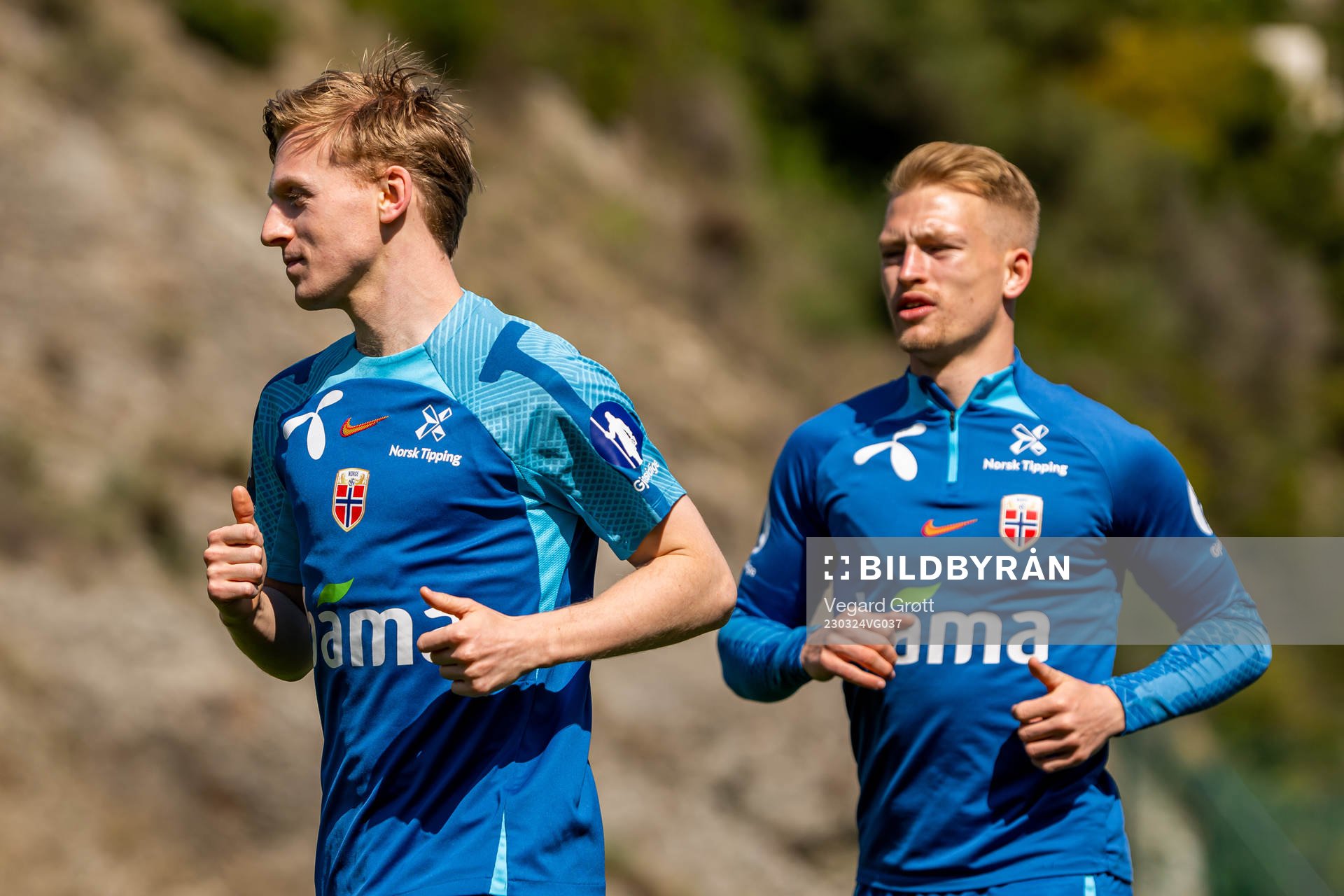 Mats Møller Dæhli and Andreas Hanche-Olsen of the