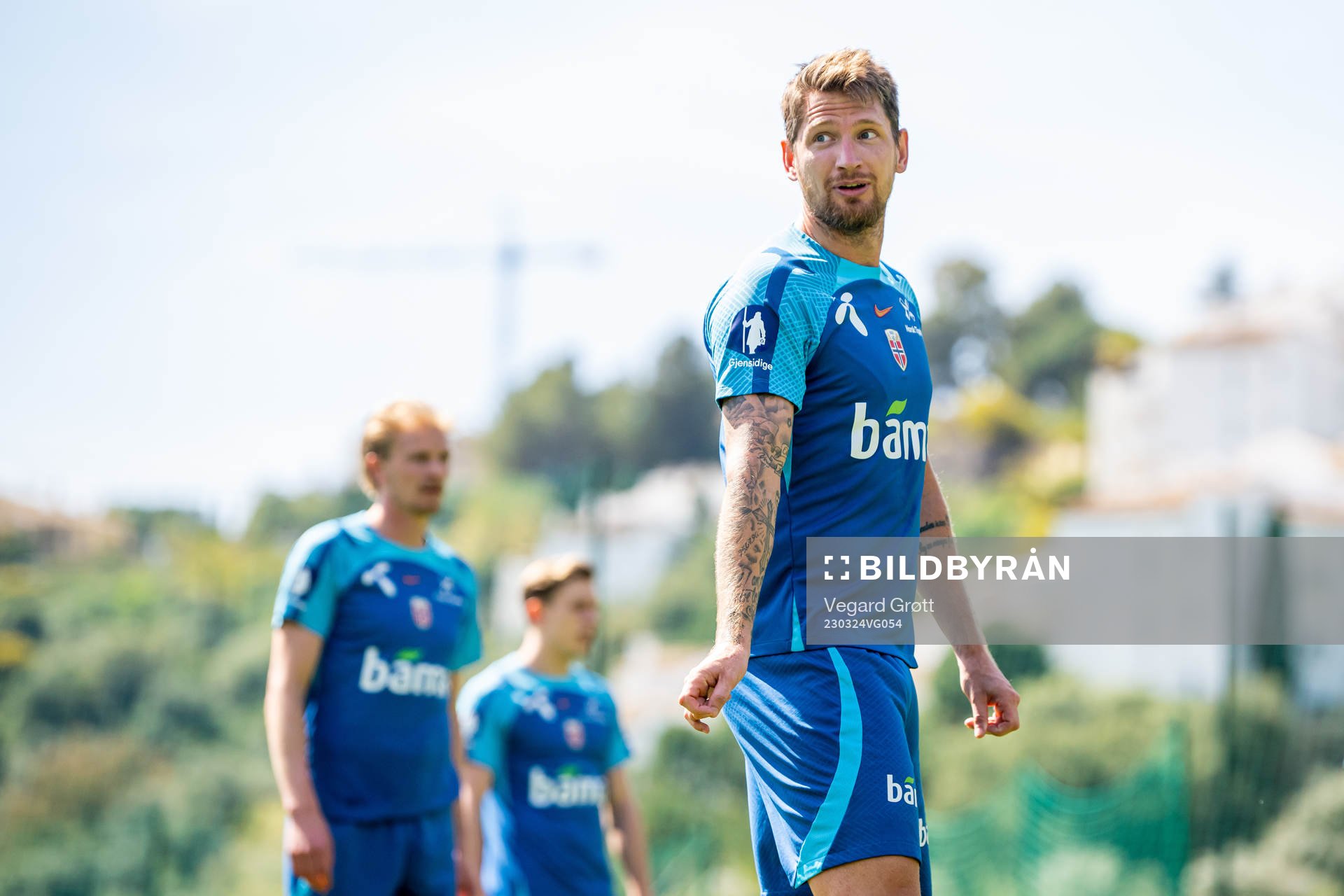 Stefan Strandberg of the Norwegian national football team
