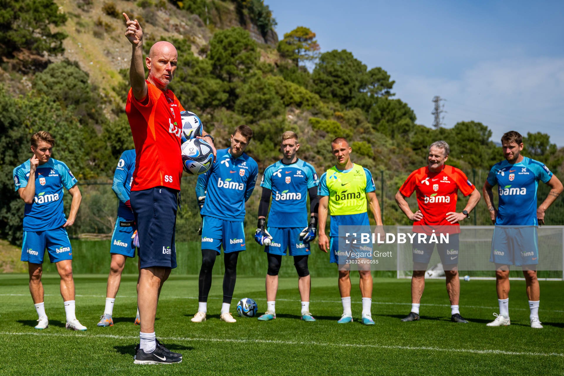 Ståle Solbakken, head coach of the Norwegian national