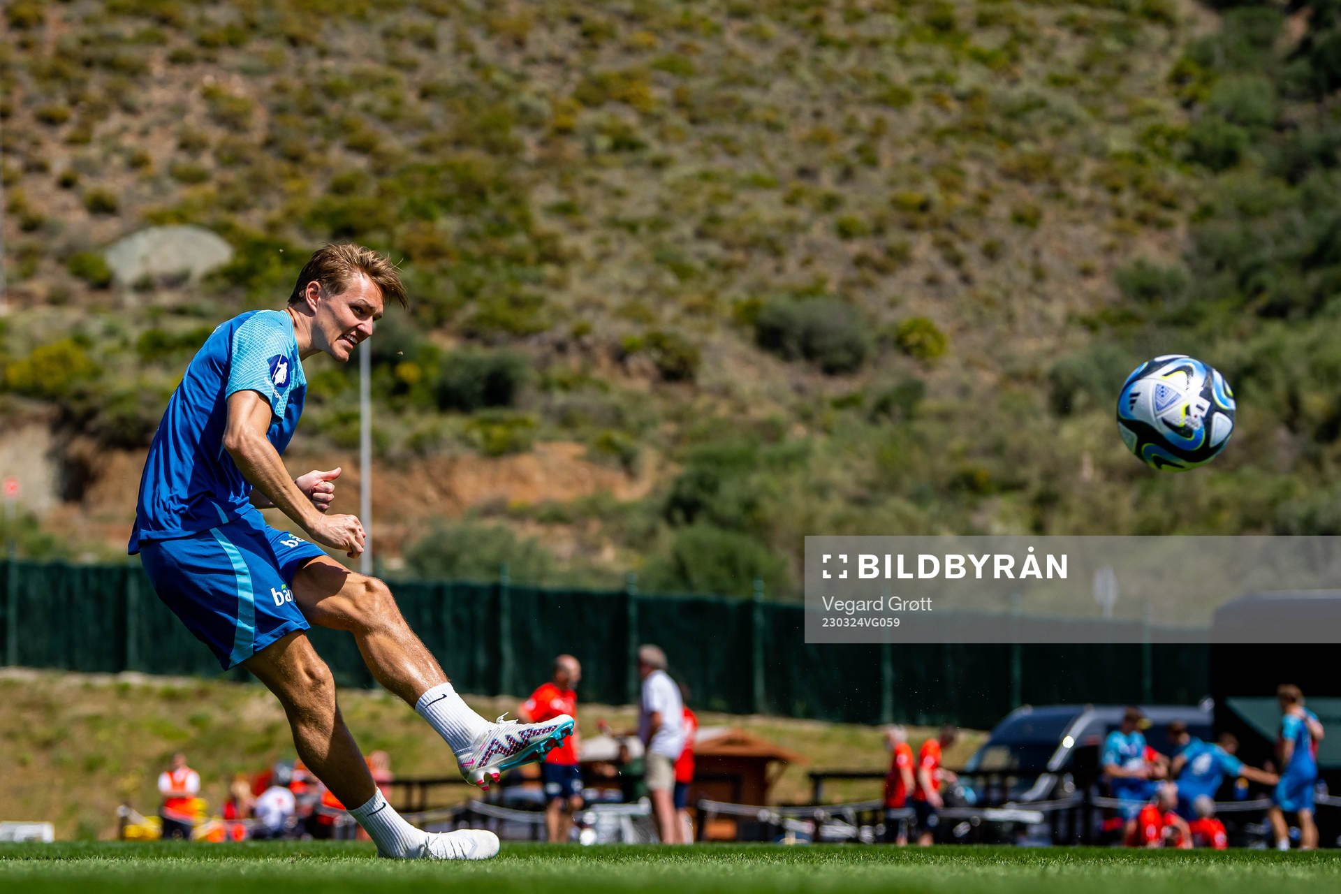 Martin Ødegaard of the Norwegian national football team