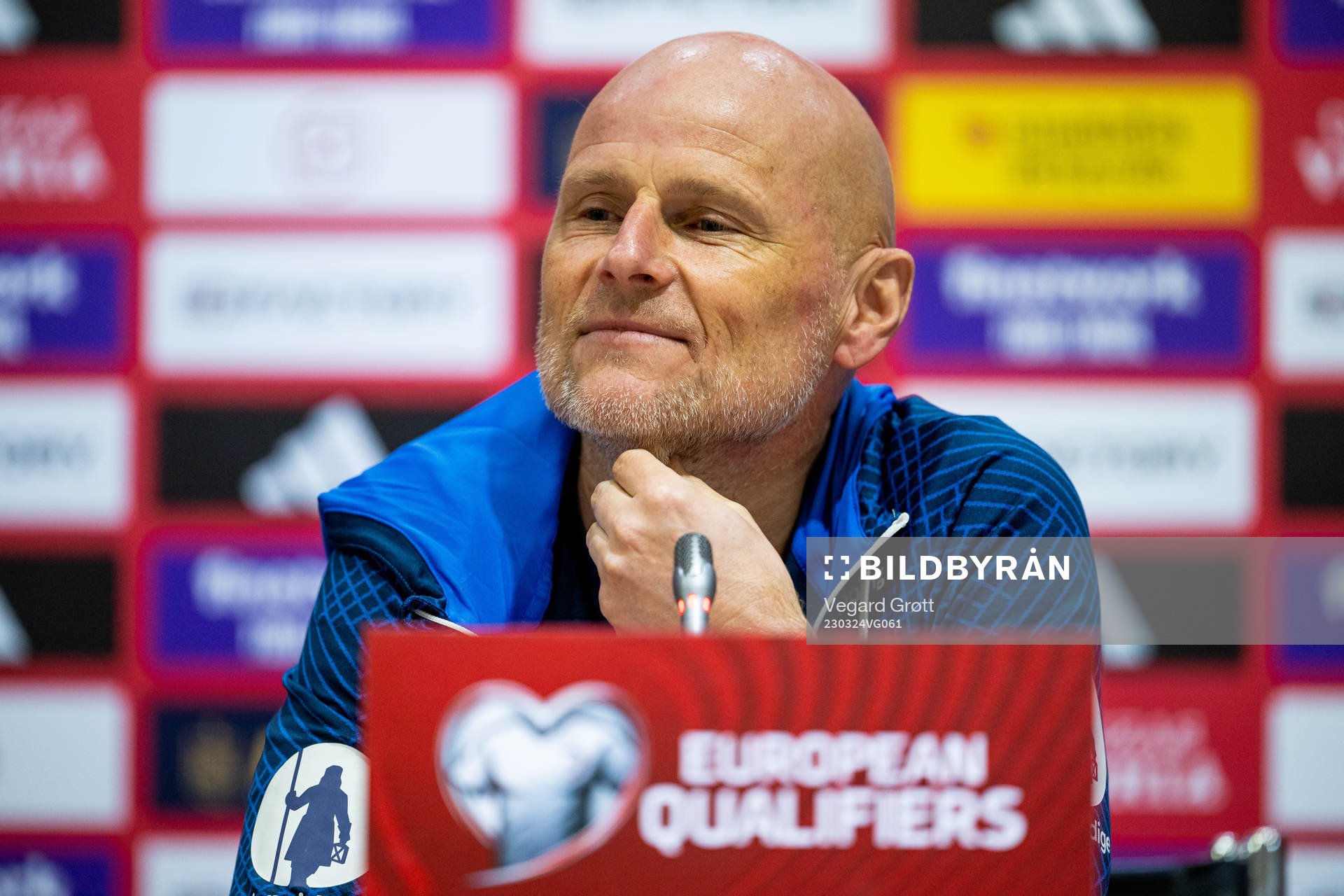 Ståle Solbakken, head coach of the Norwegian national