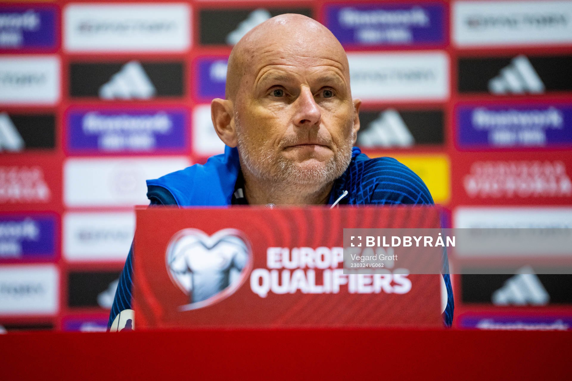 Ståle Solbakken, head coach of the Norwegian national
