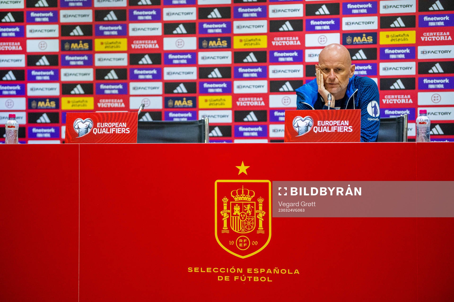 Ståle Solbakken, head coach of the Norwegian national
