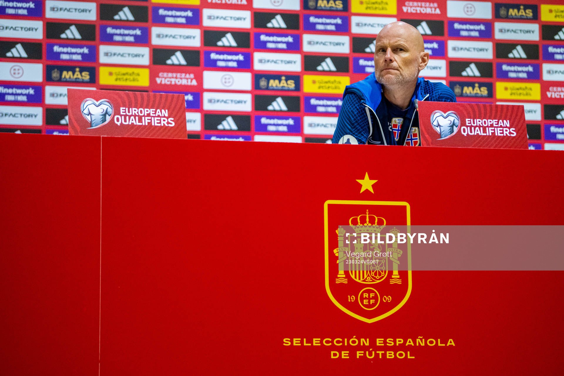 Ståle Solbakken, head coach of the Norwegian national