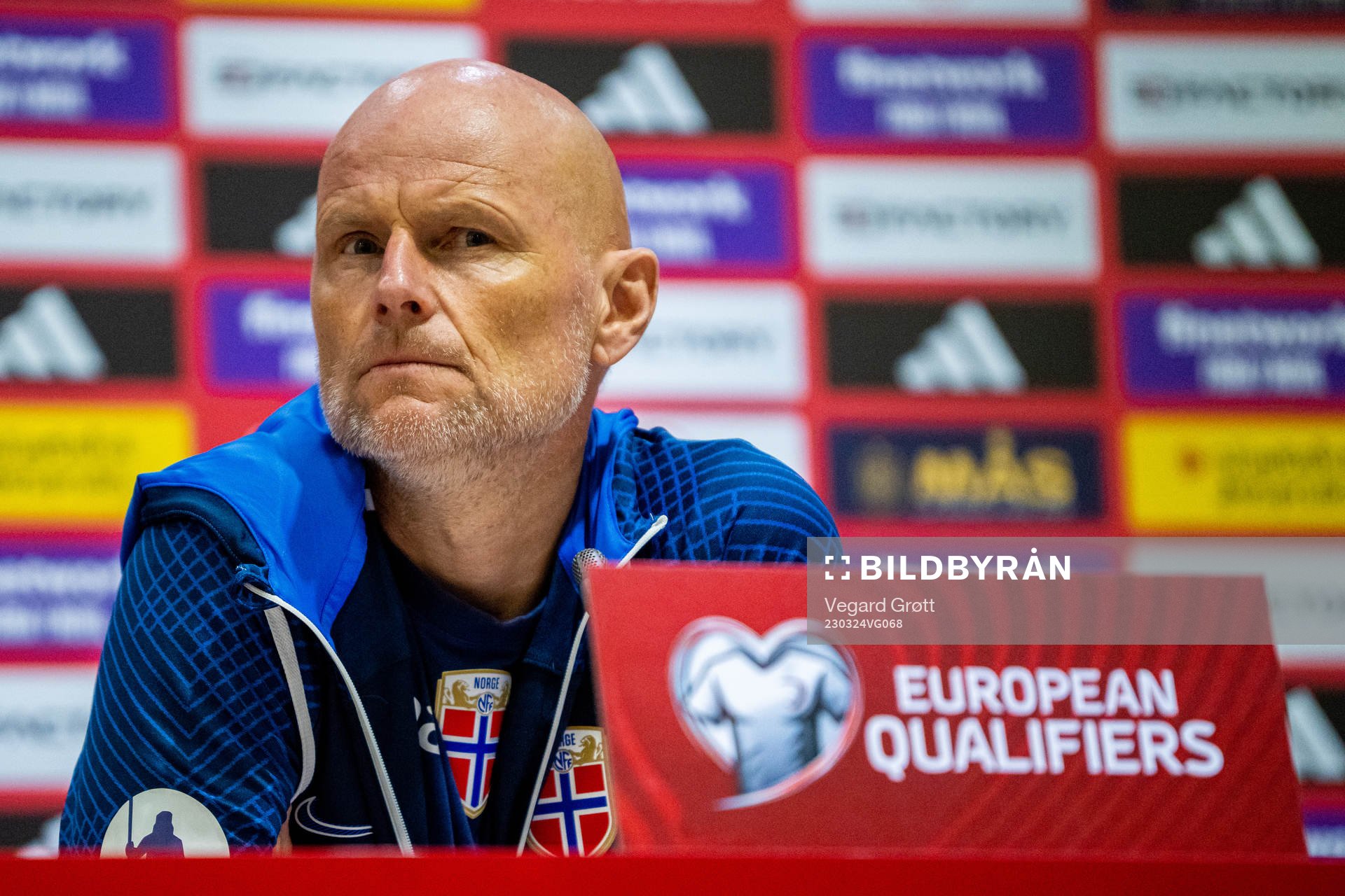 Ståle Solbakken, head coach of the Norwegian national