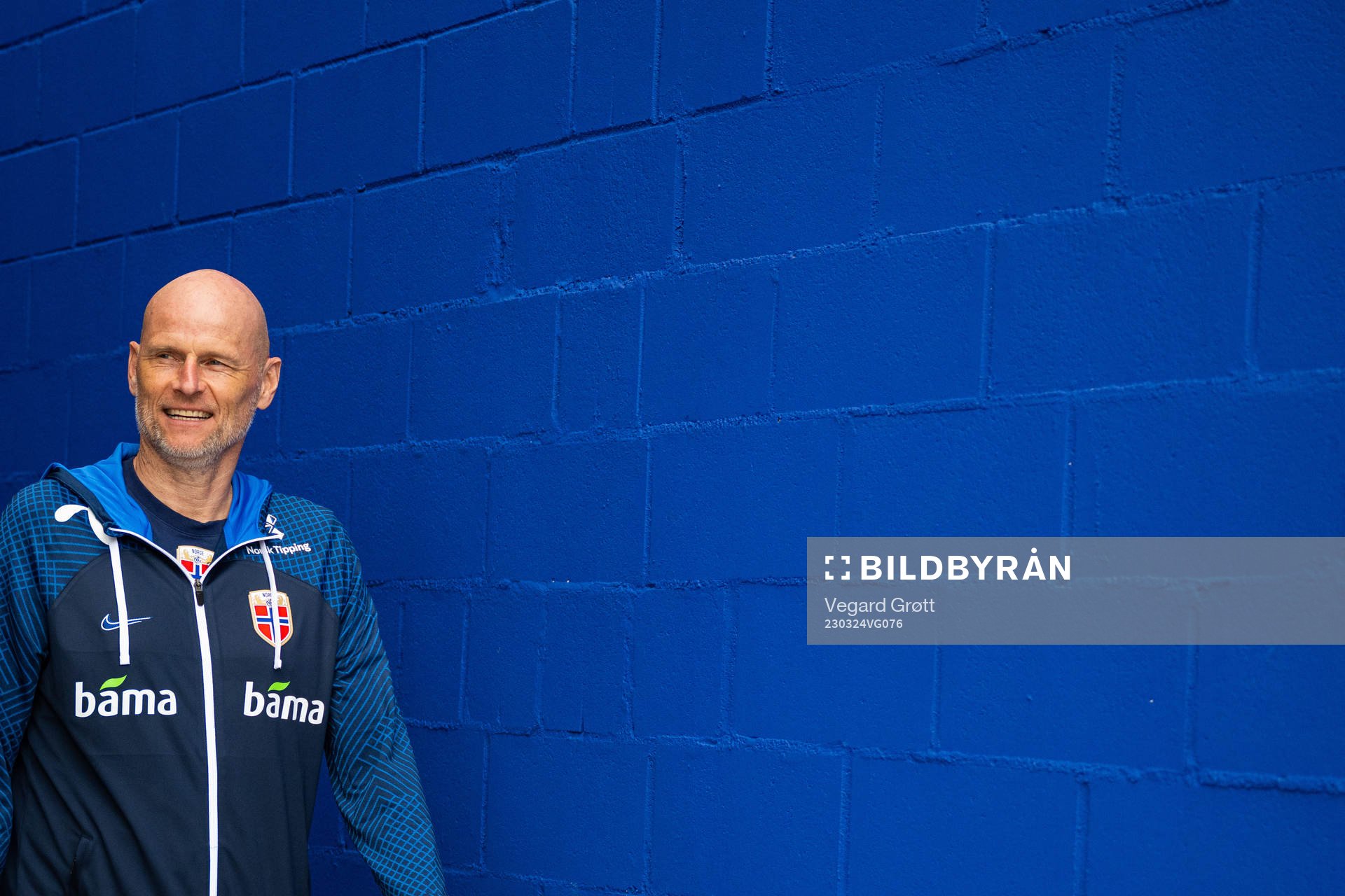 Ståle Solbakken, head coach of the Norwegian national