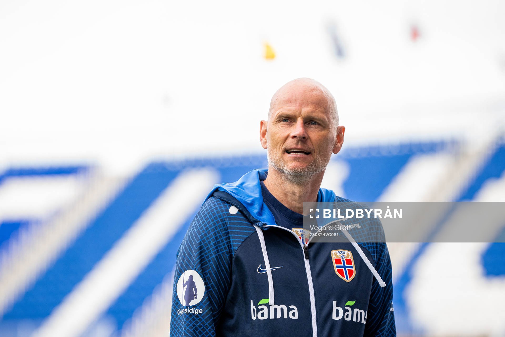 Ståle Solbakken, head coach of the Norwegian national