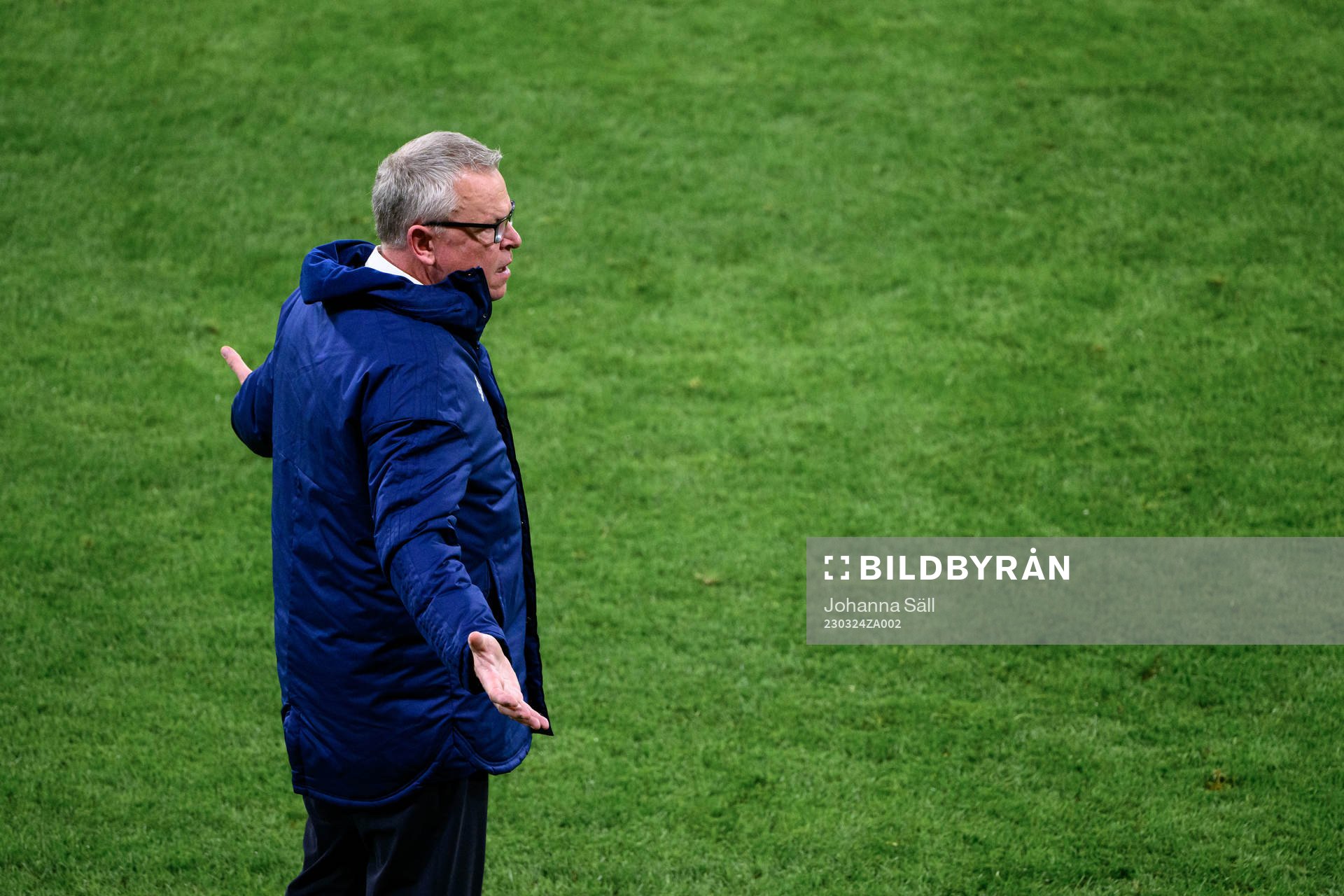 Head coach Janne Andersson of Sweden