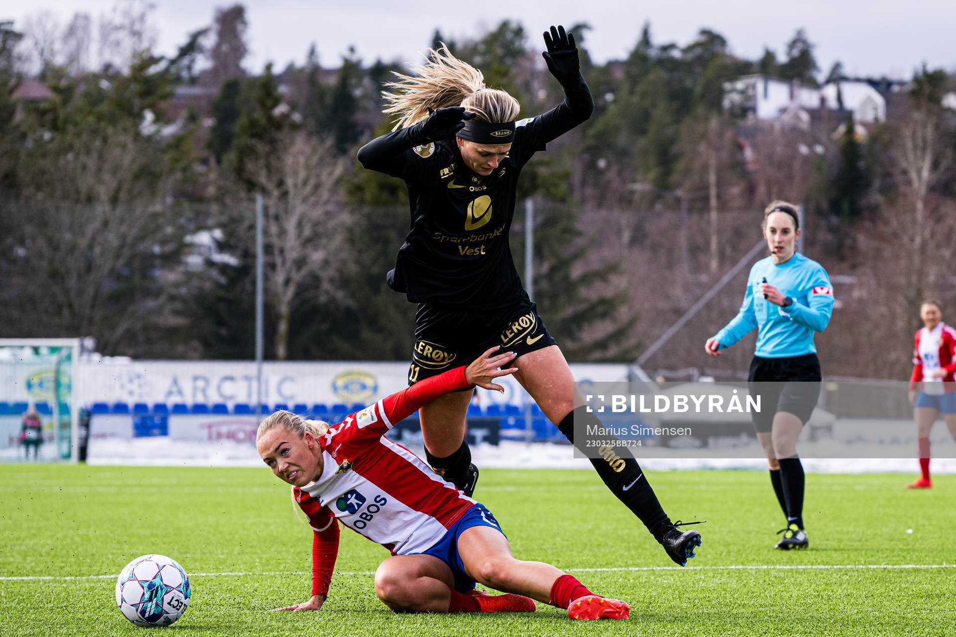 Julie Aune Jorde of Lyn and Alyssa Mae Walker of Brann