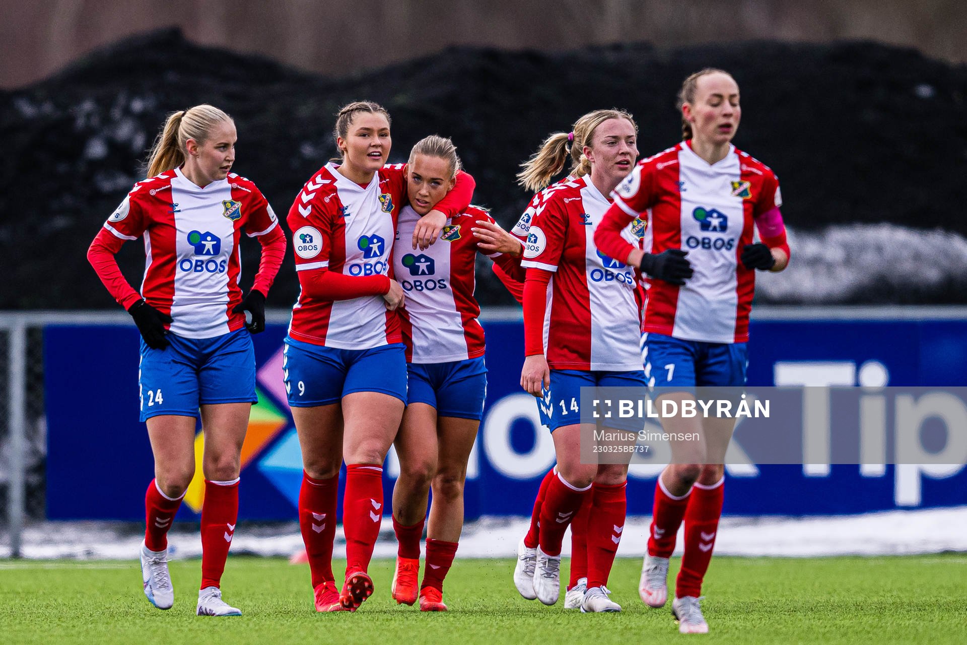 Anna Nerland Aahjem of Lyn celebrates