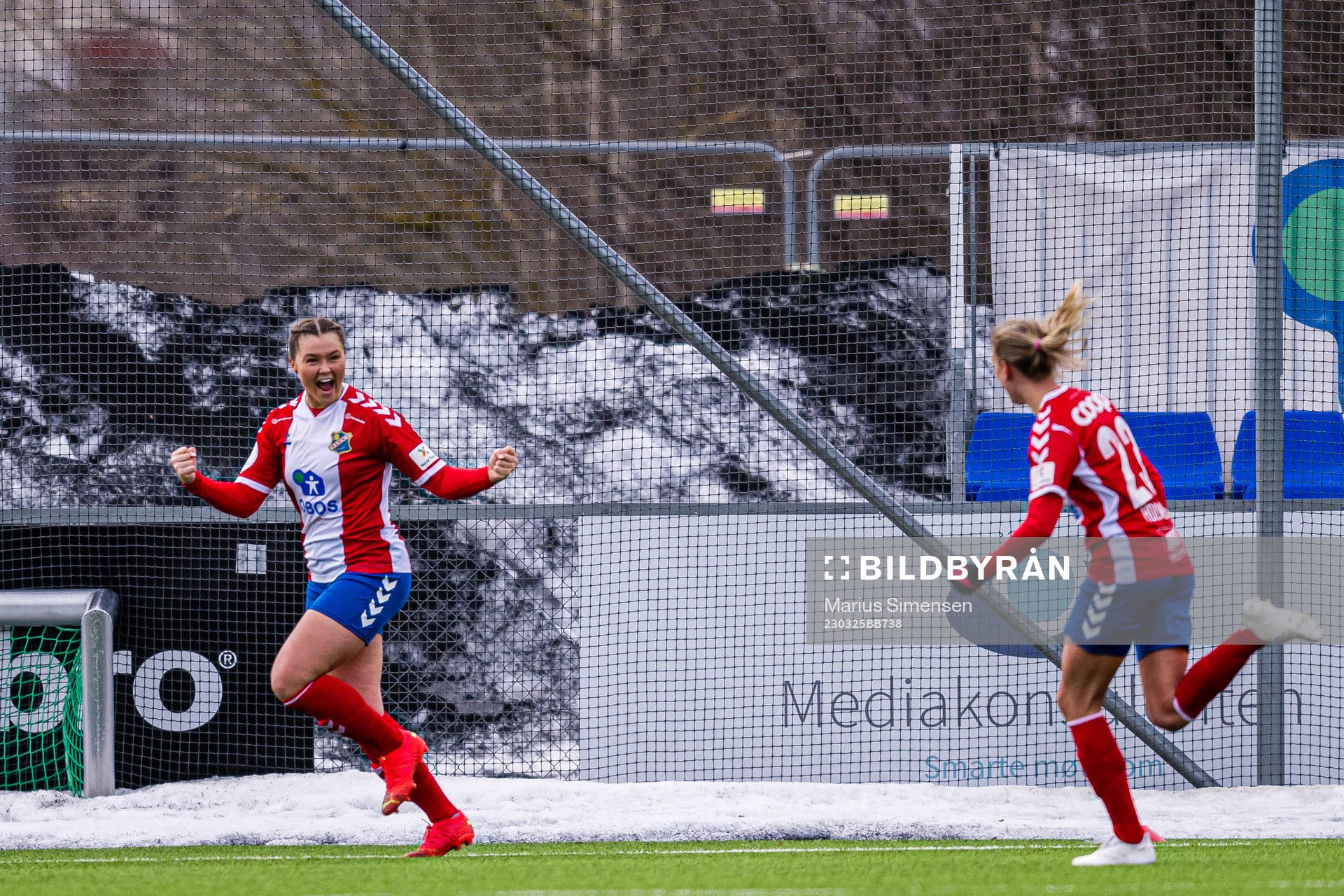 Anna Nerland Aahjem of Lyn celebrates