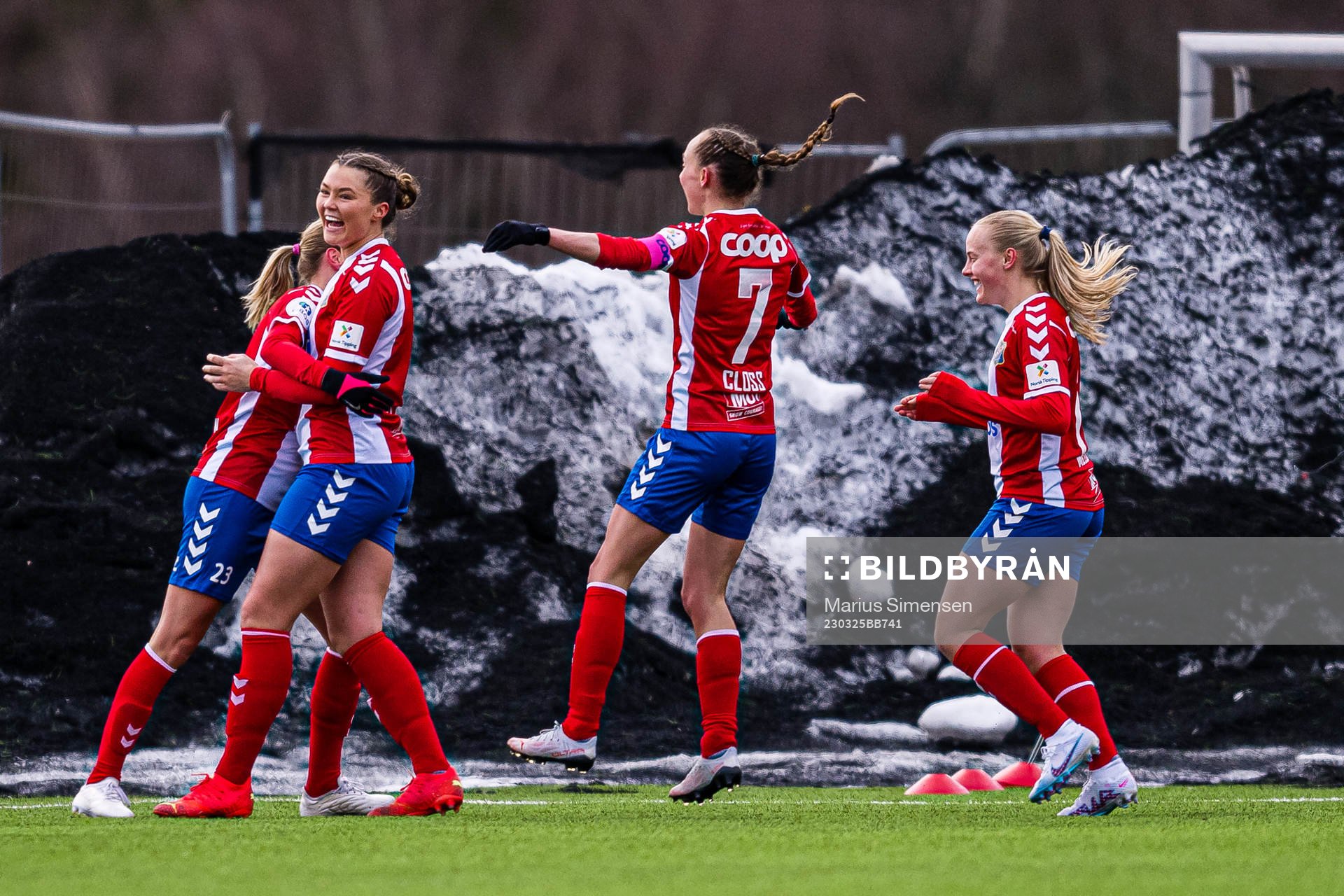 Anna Nerland Aahjem of Lyn celebrates