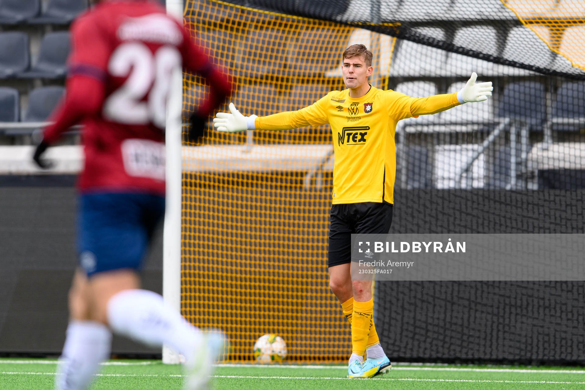 Örgrytes målvakt Mathias Nilsson