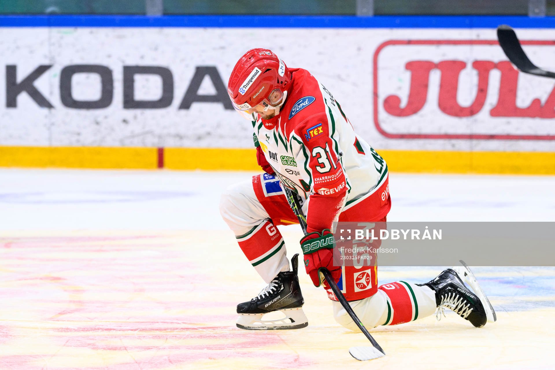 Frölundas Nicklas Lasu deppar