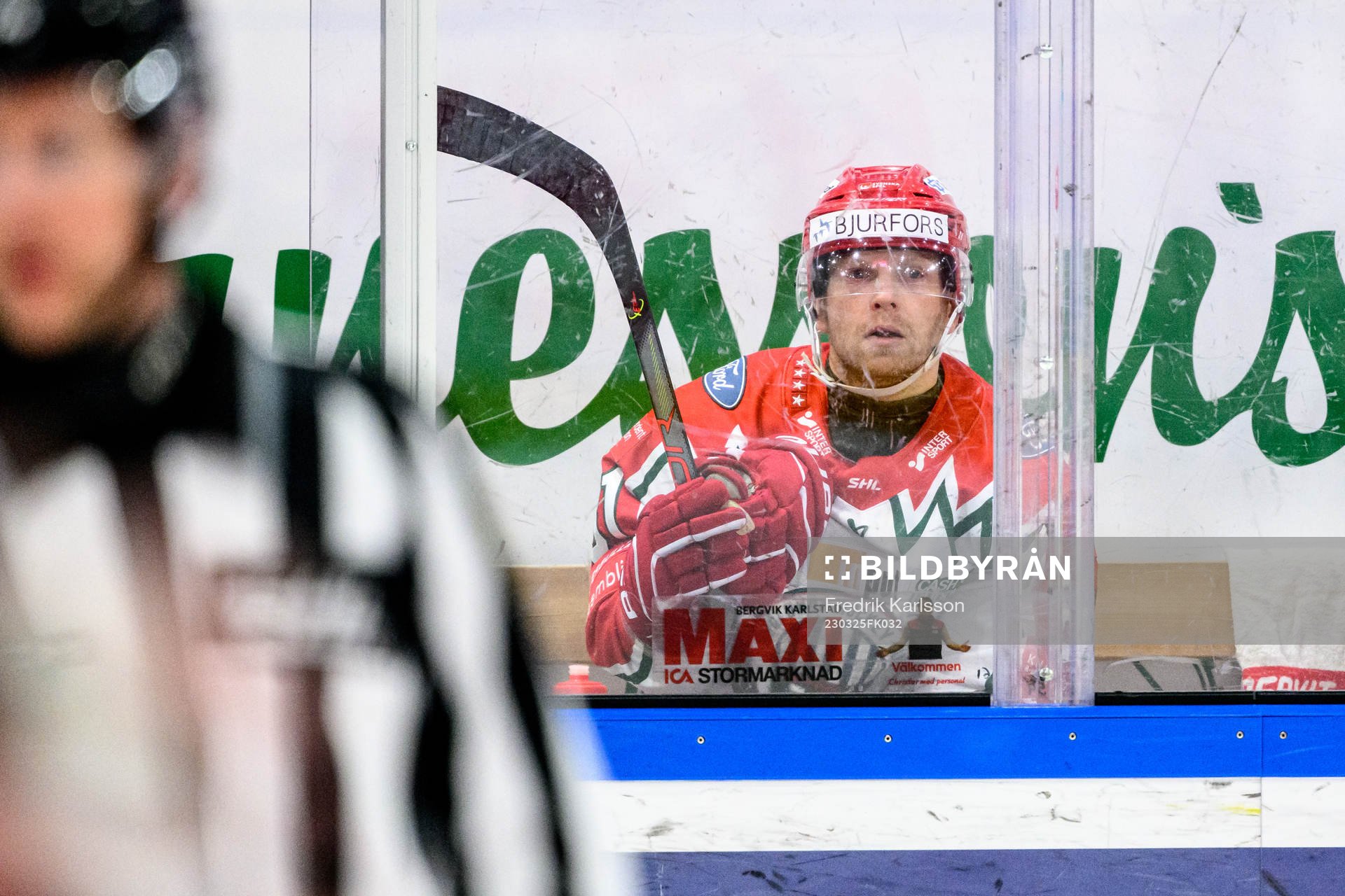 Frölundas Ryan Lasch i utvisningsbåset