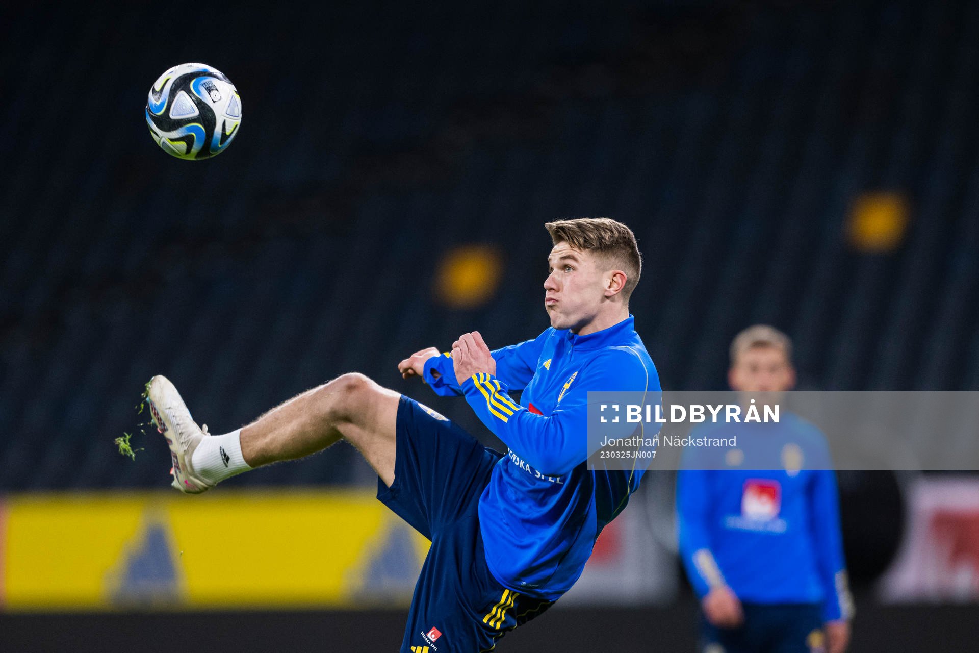 Viktor Gyökeres of the Swedish national football team