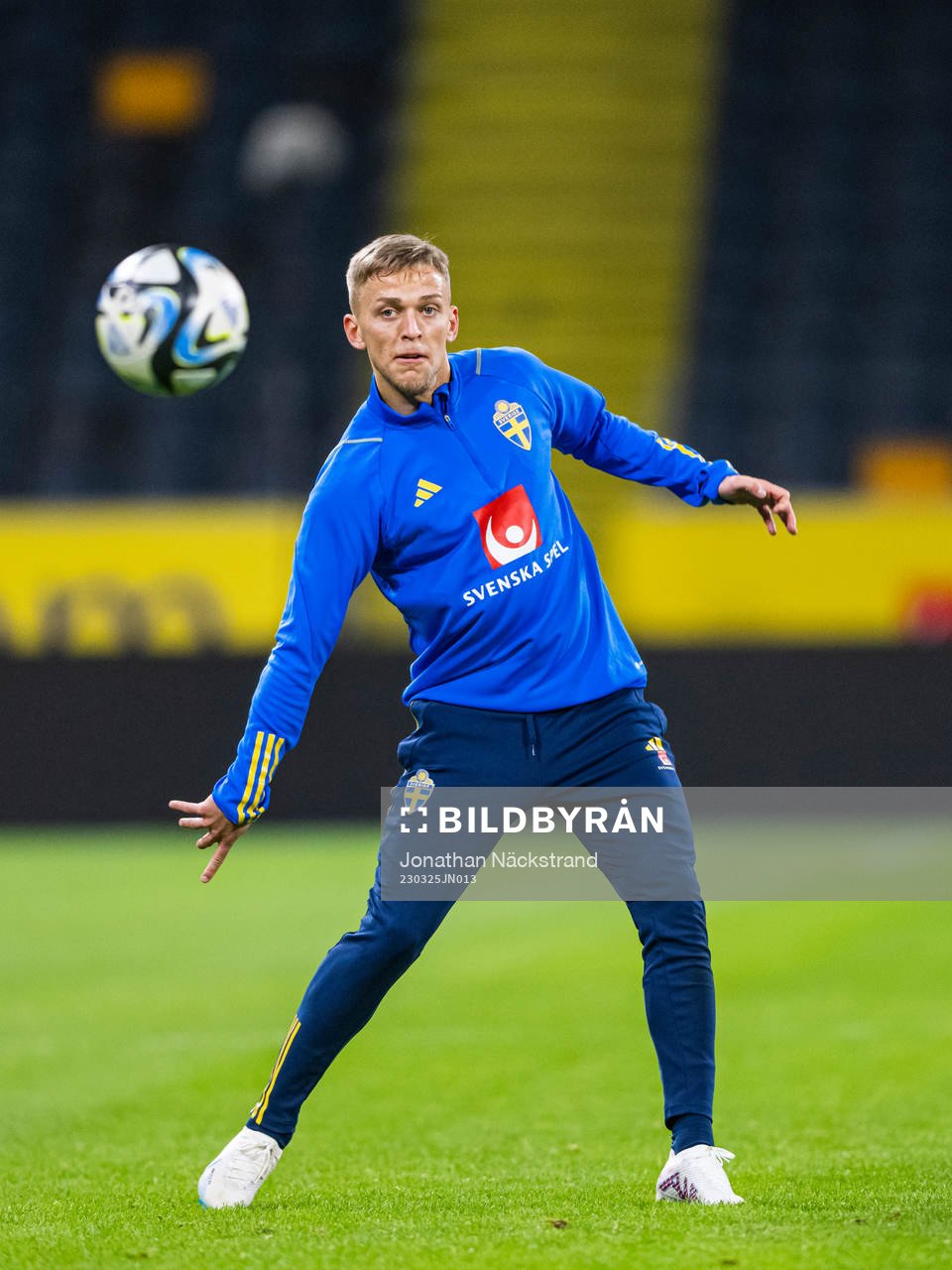 Jesper Karlsson of the Swedish national football team