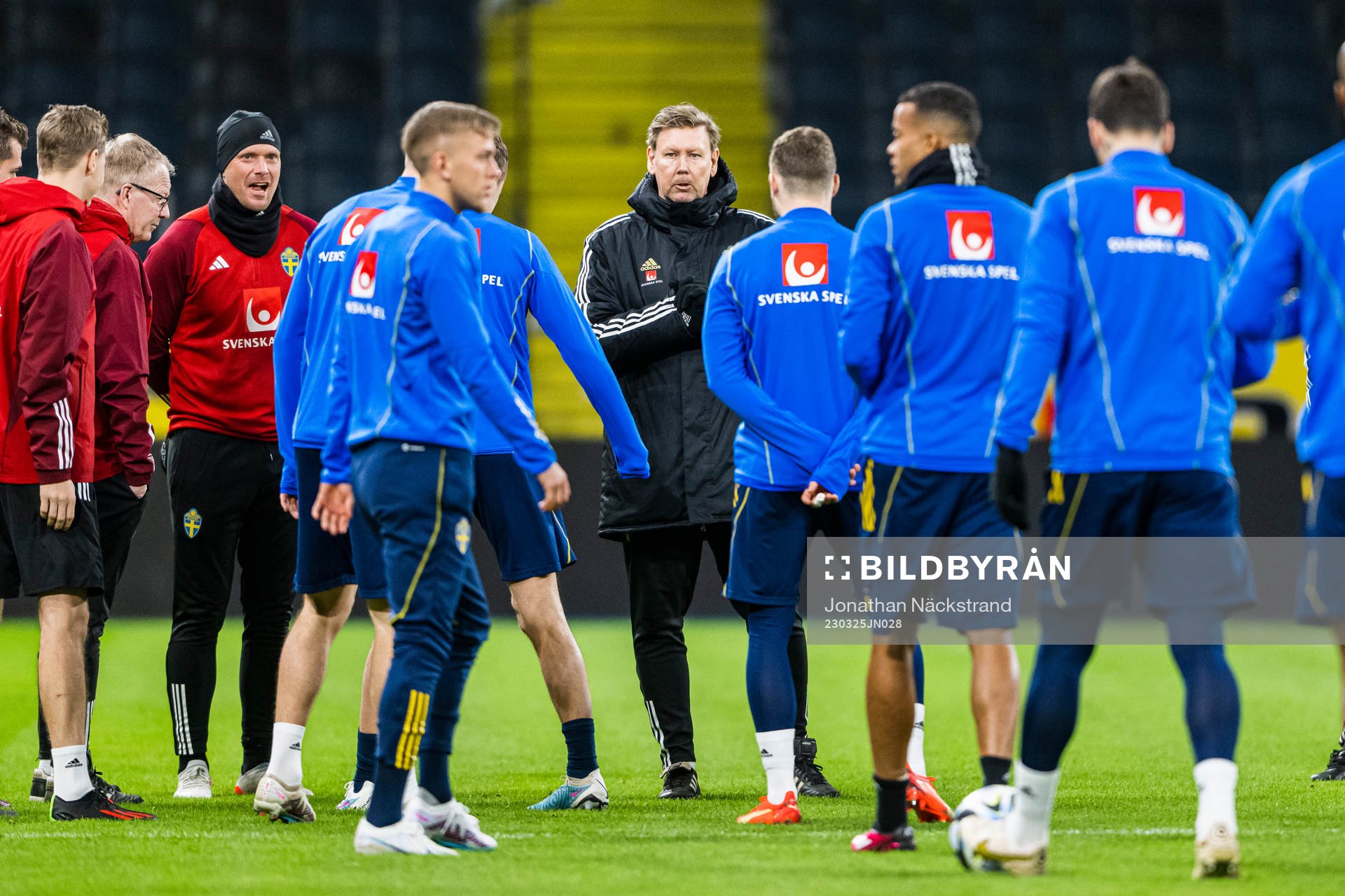 Assistant coach Peter Wettergren of the Swedish national