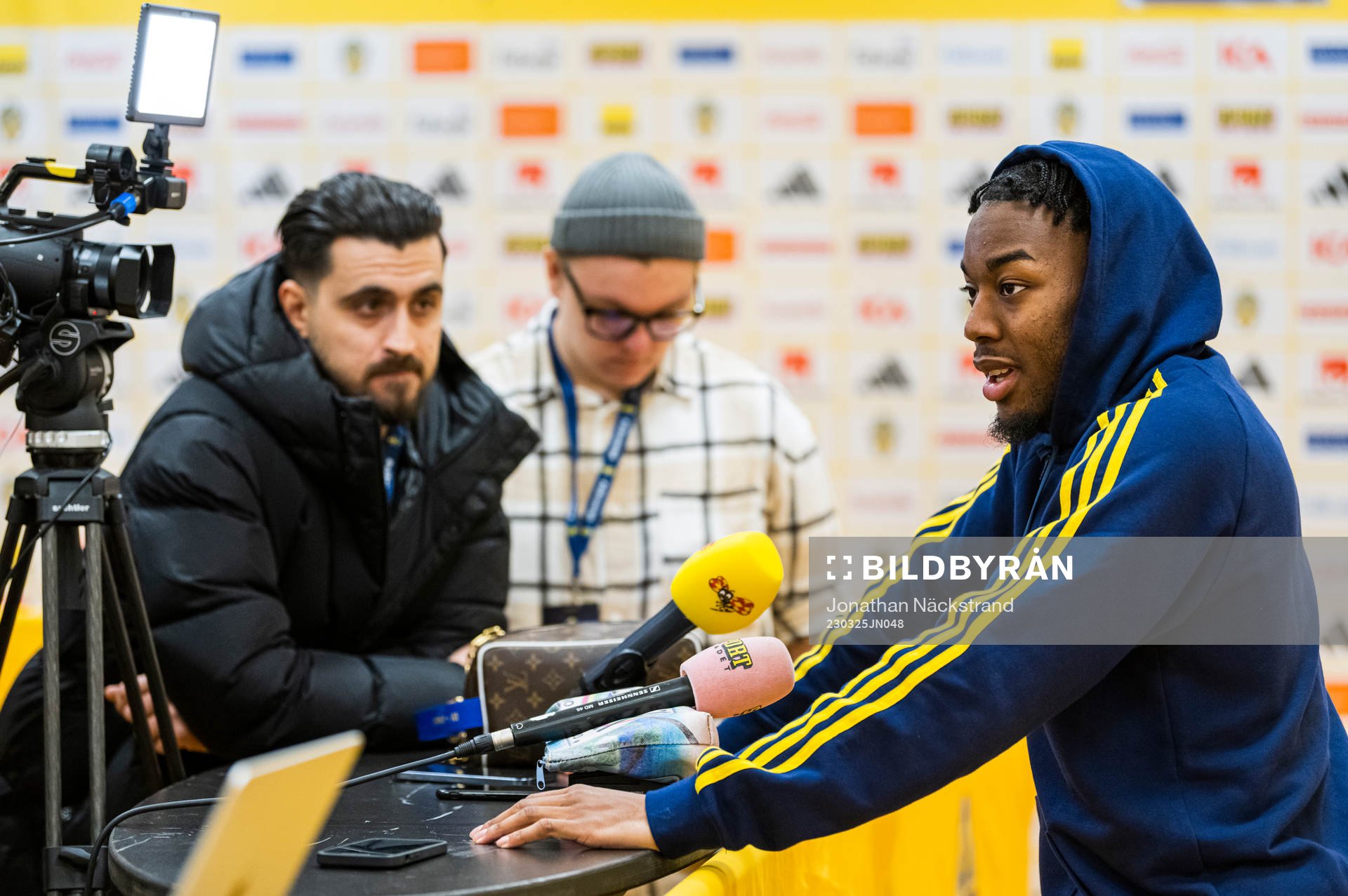 Anthony Elanga of the Swedish national football team