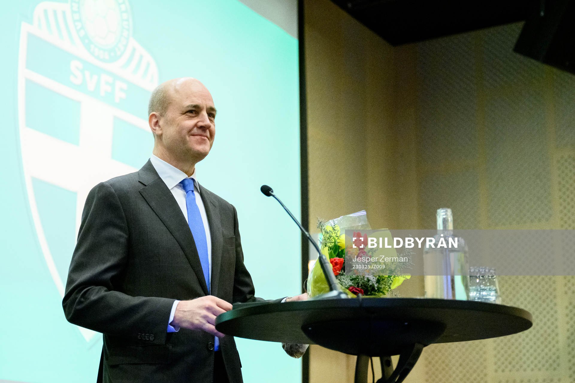 Nyvalda ordföranden Fredrik Reinfeldt