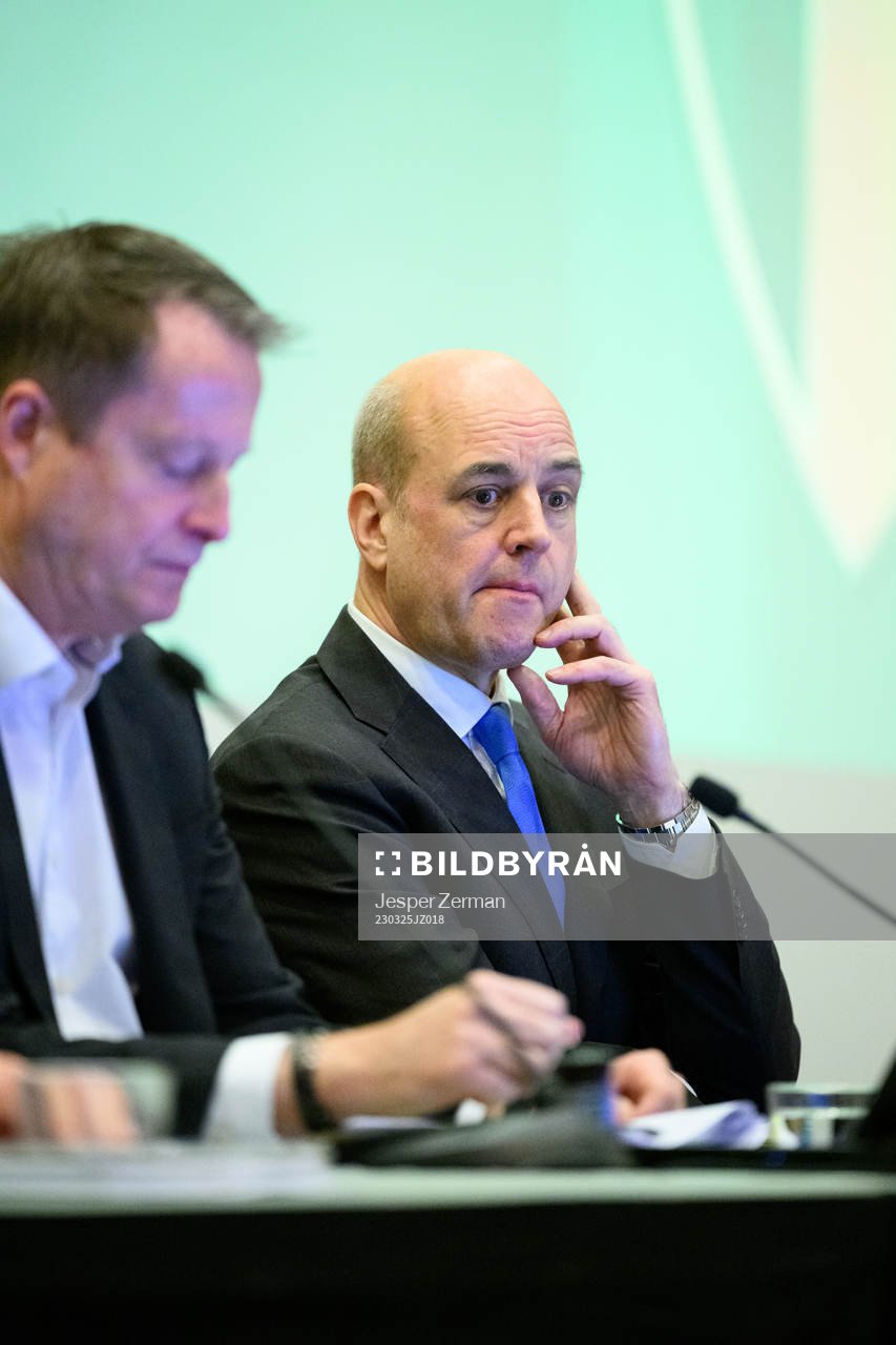 Nyvalda förbundsordföranden Fredrik Reinfeldt