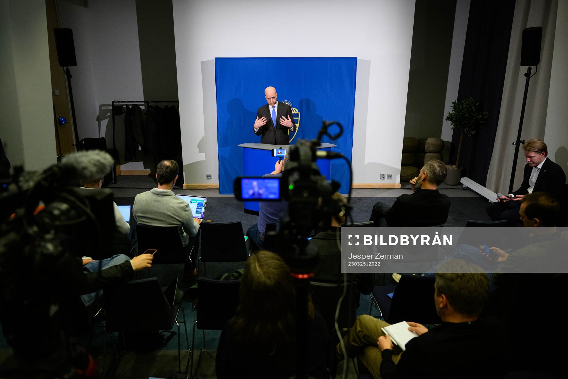 Nyvalda ordföranden Fredrik Reinfeldt